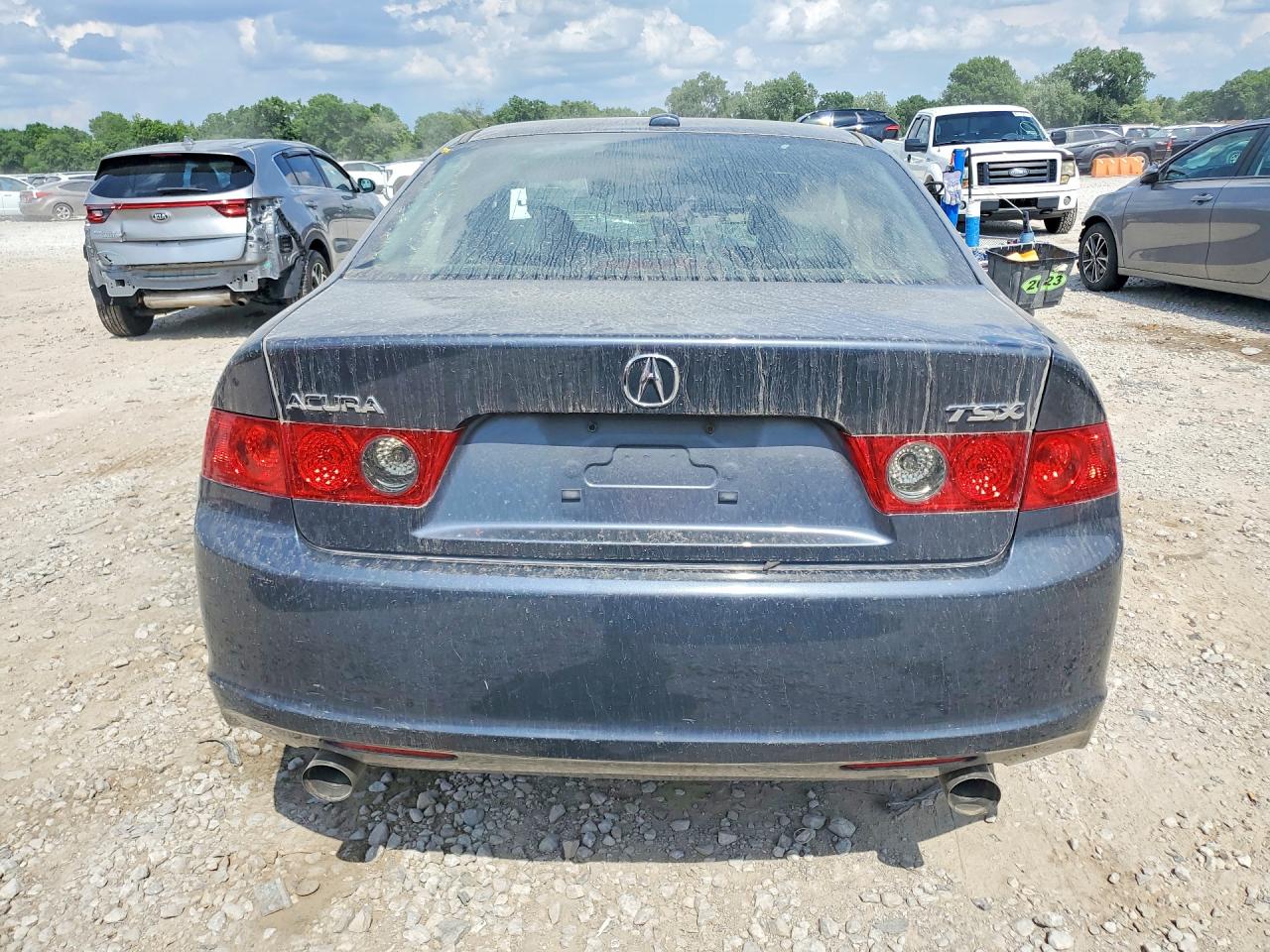2008 Acura Tsx Blue vin: JH4CL96968C012760