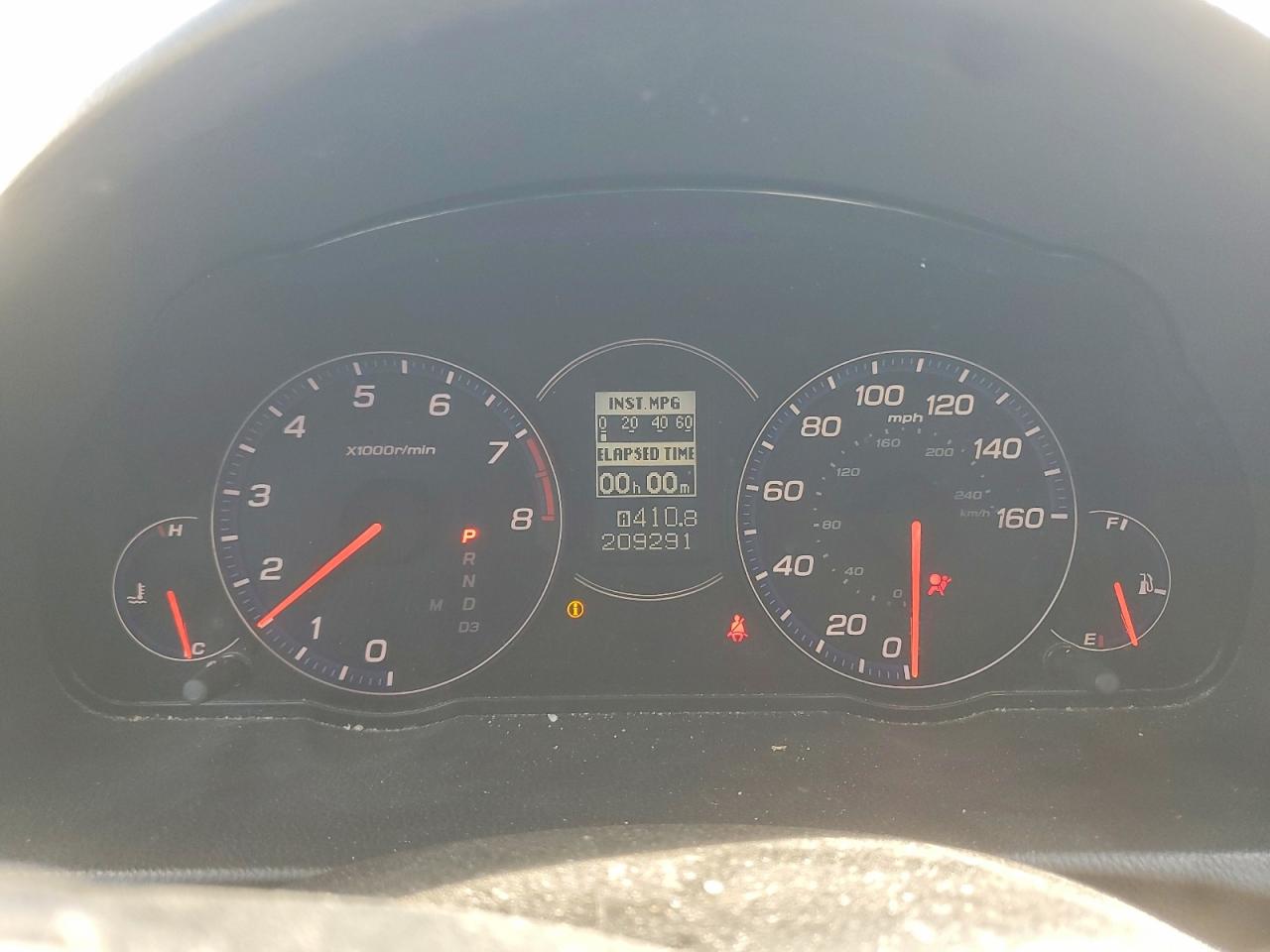 2008 Acura Tsx Silver vin: JH4CL96968C021183