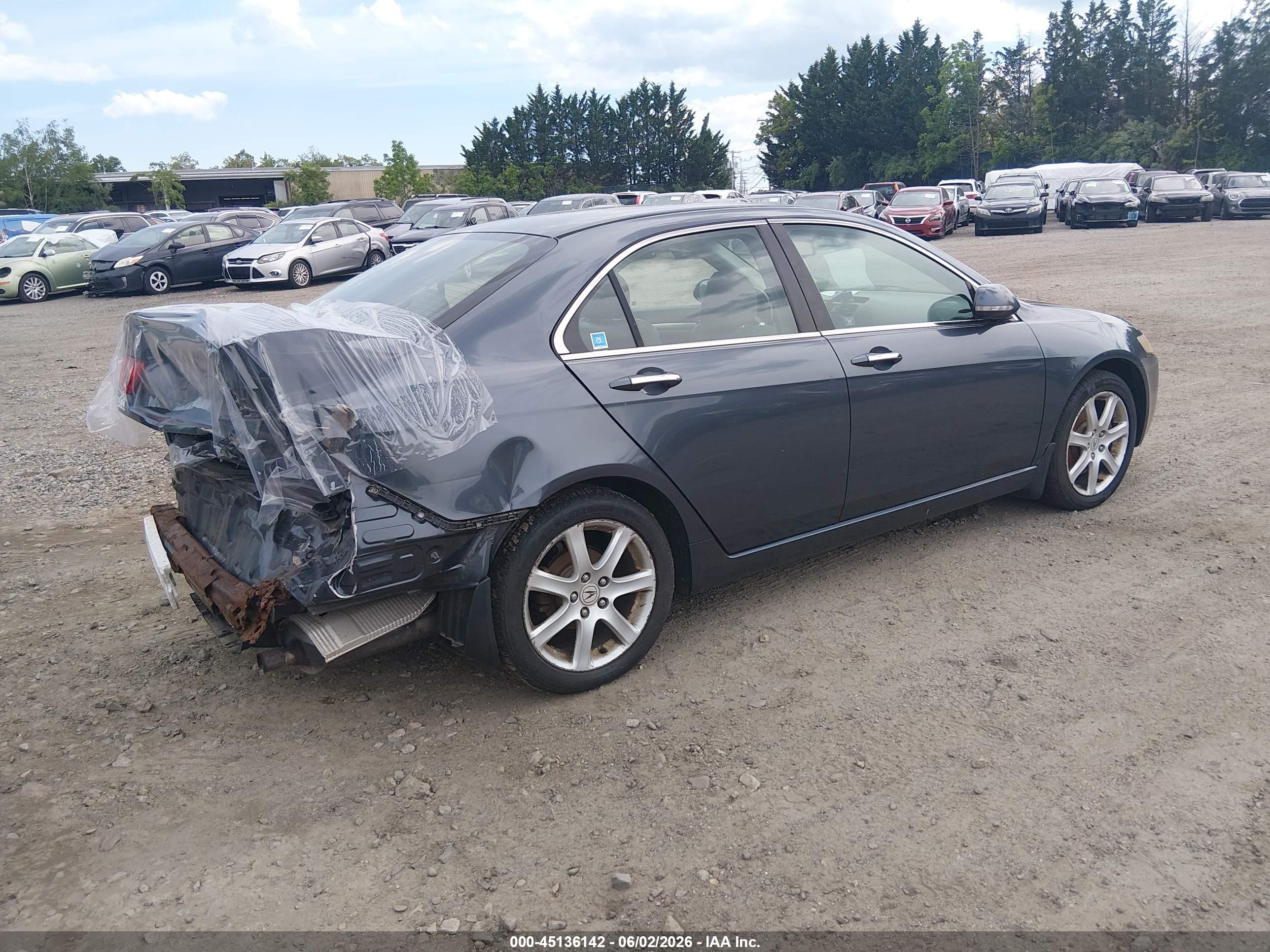 2004 Acura Tsx   Dark Blue vin: JH4CL96974C028184