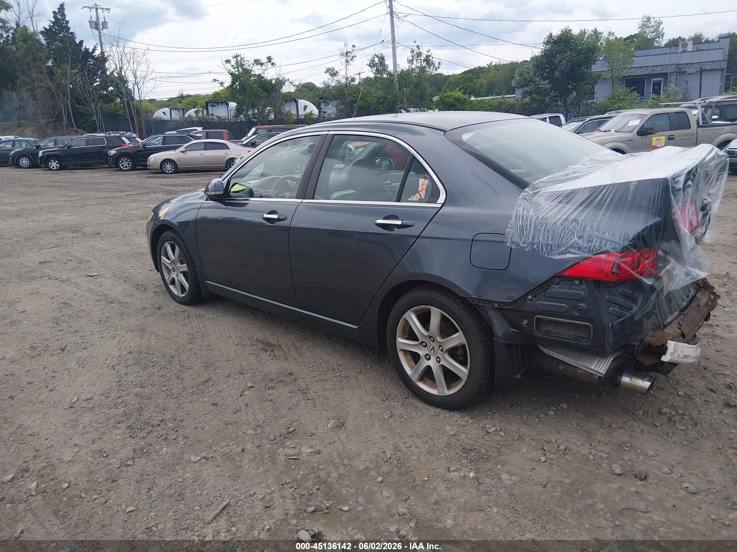 2004 Acura Tsx   Dark Blue vin: JH4CL96974C028184