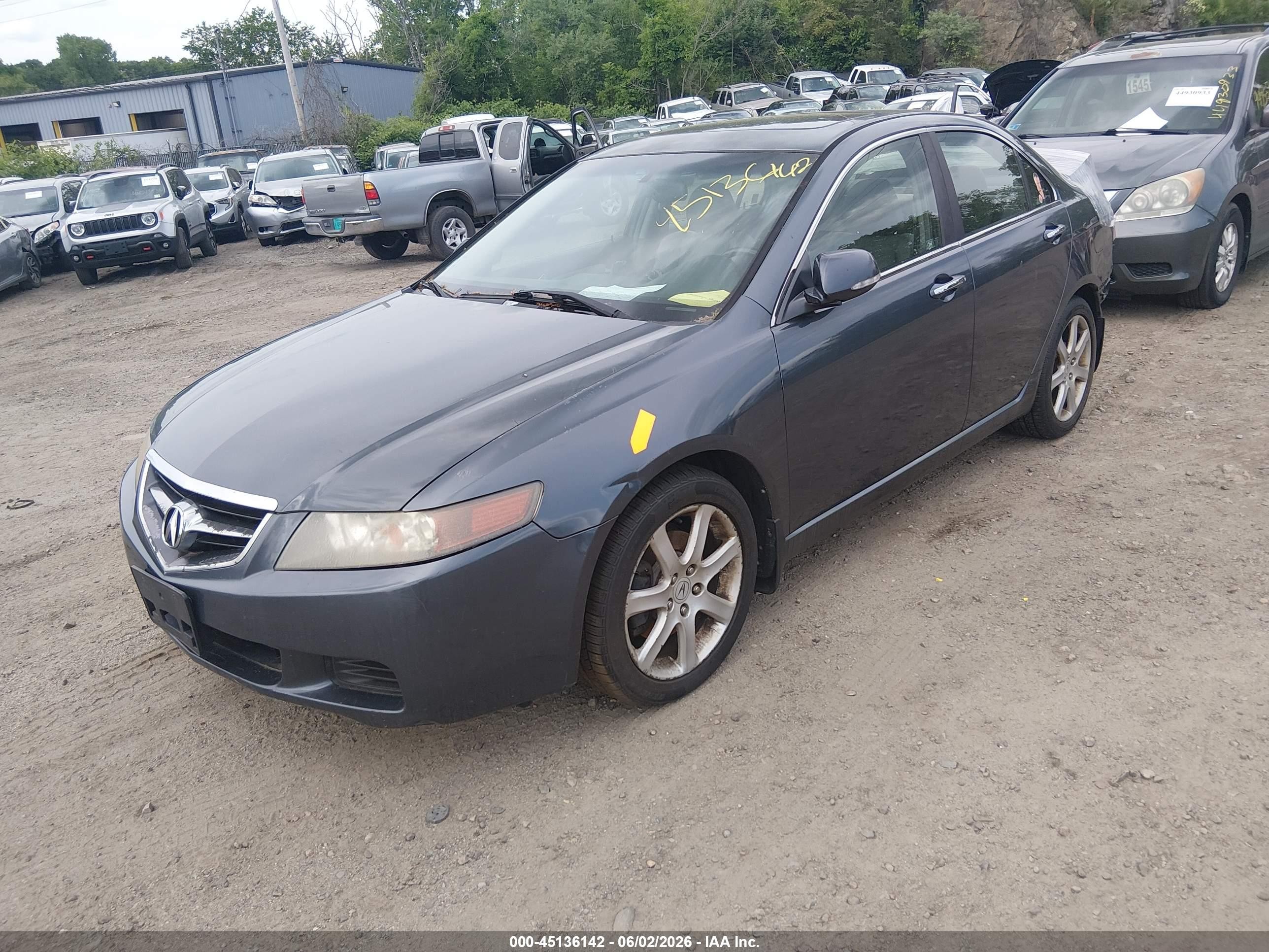2004 Acura Tsx   Dark Blue vin: JH4CL96974C028184