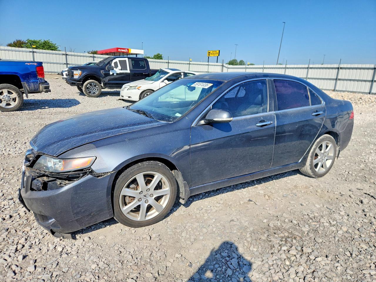 2005 Acura Tsx Gray vin: JH4CL96975C030762