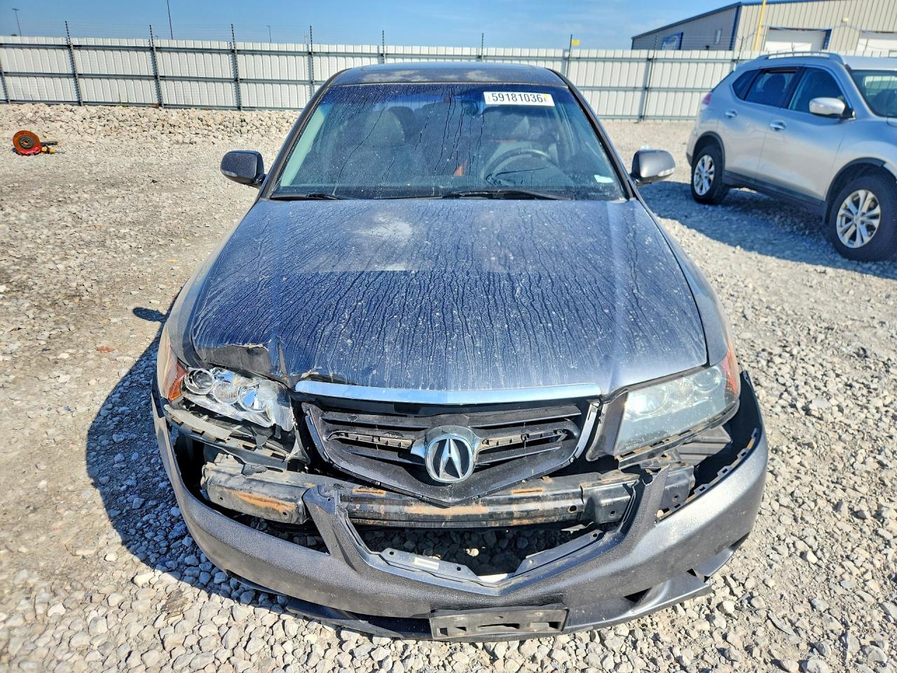 2005 Acura Tsx Gray vin: JH4CL96975C030762