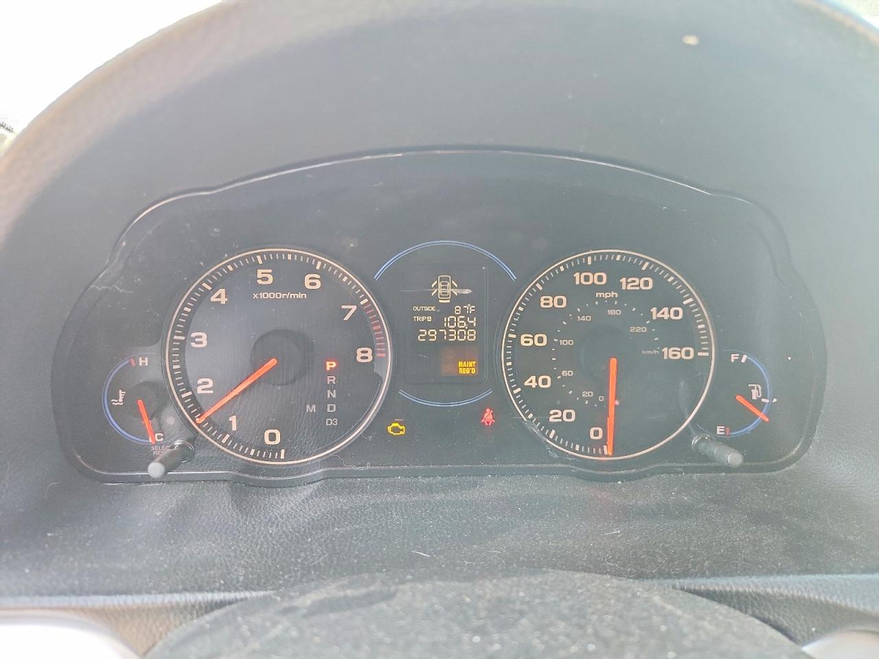 2005 Acura Tsx Gray vin: JH4CL96975C030762