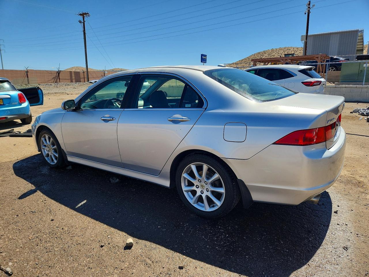 2006 Acura Tsx Серебряный vin: JH4CL96976C007208