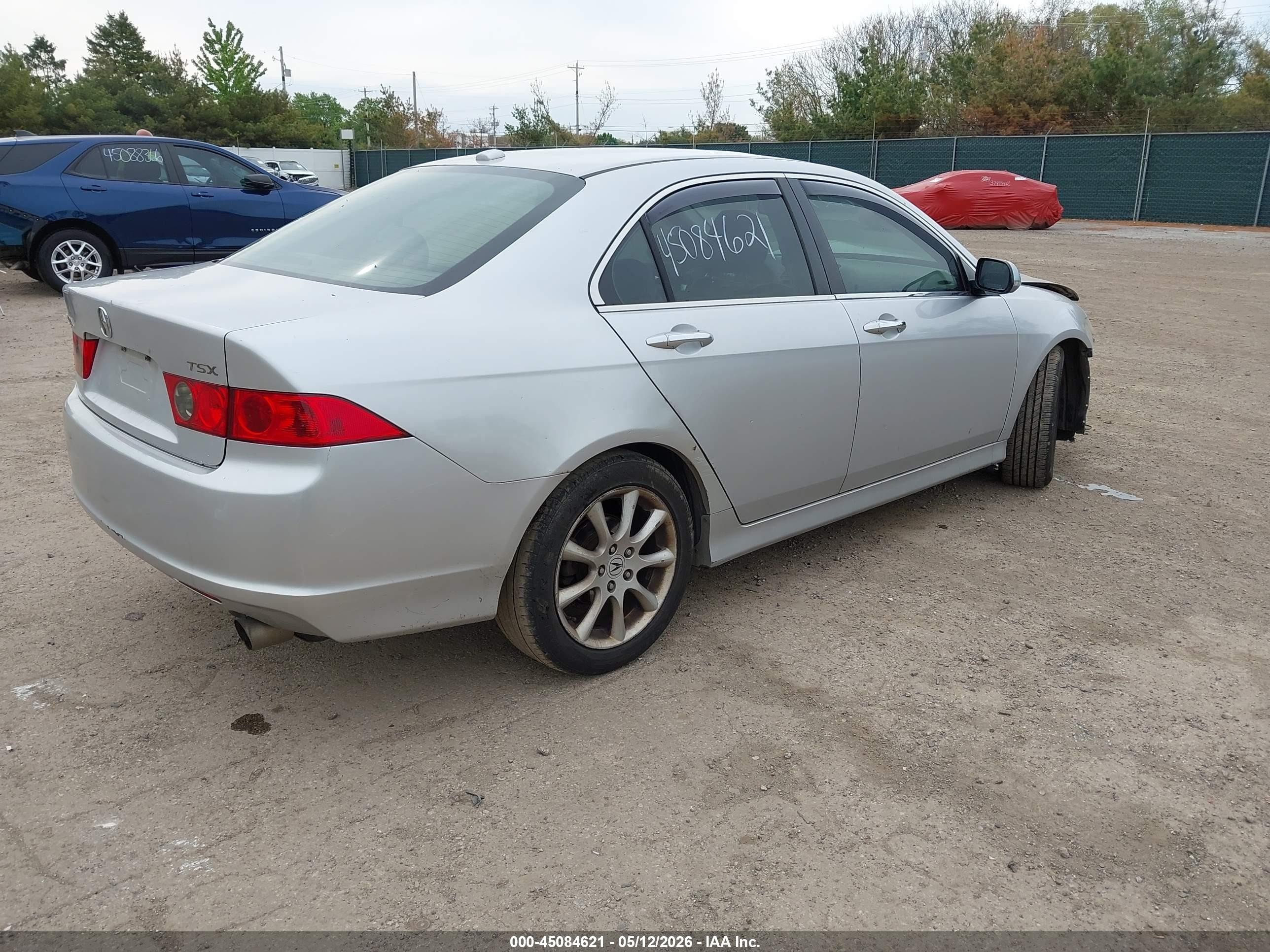 2006 Acura Tsx Серебряный vin: JH4CL96976C038717