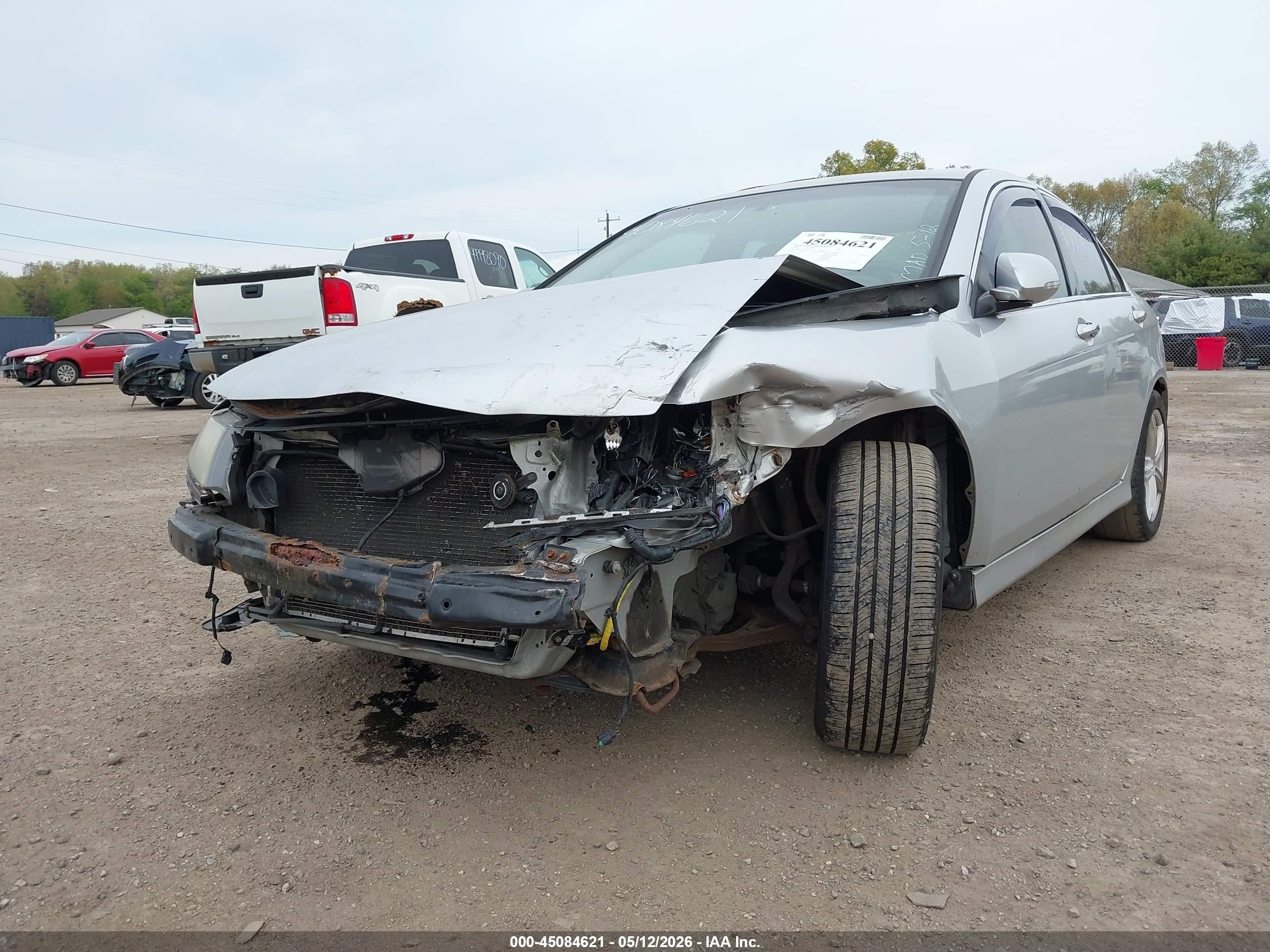 2006 Acura Tsx Серебряный vin: JH4CL96976C038717
