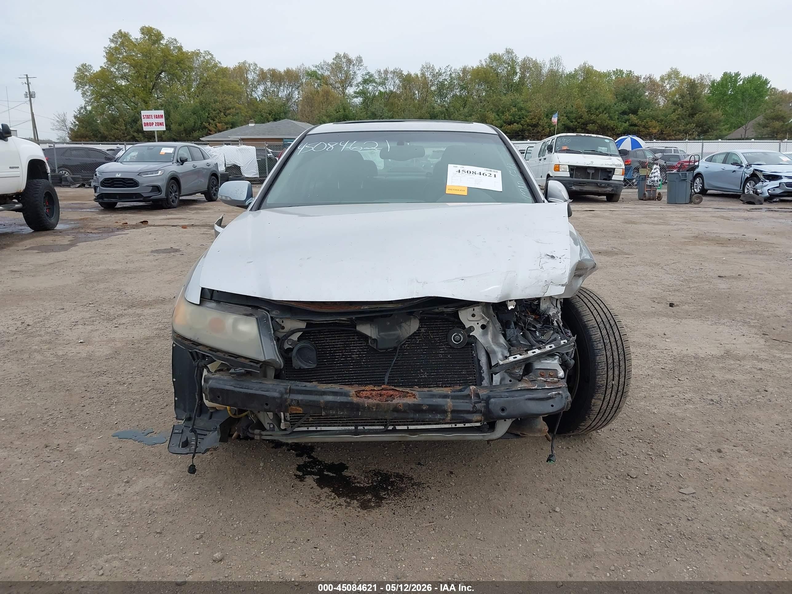 2006 Acura Tsx Серебряный vin: JH4CL96976C038717