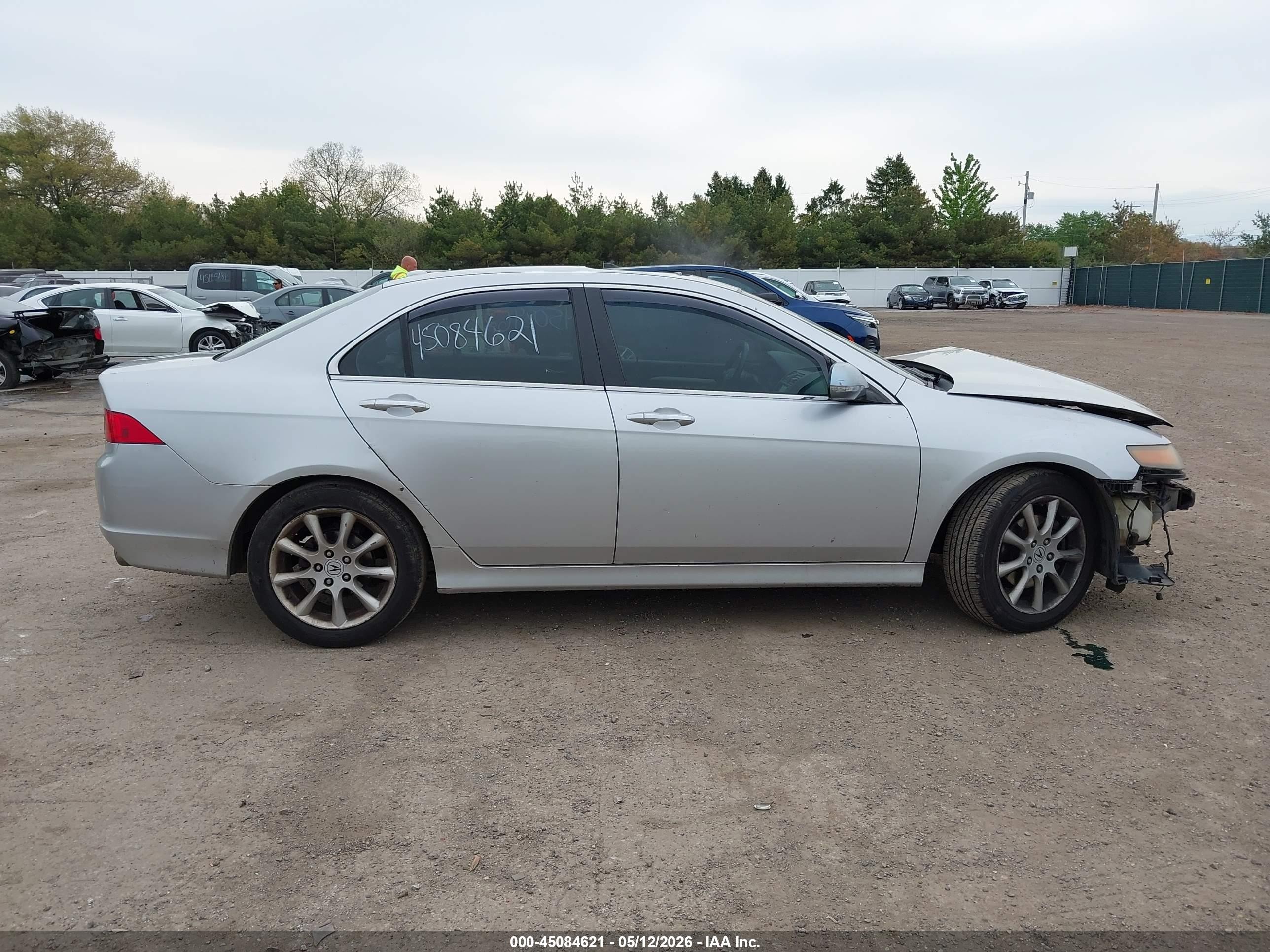 2006 Acura Tsx Серебряный vin: JH4CL96976C038717
