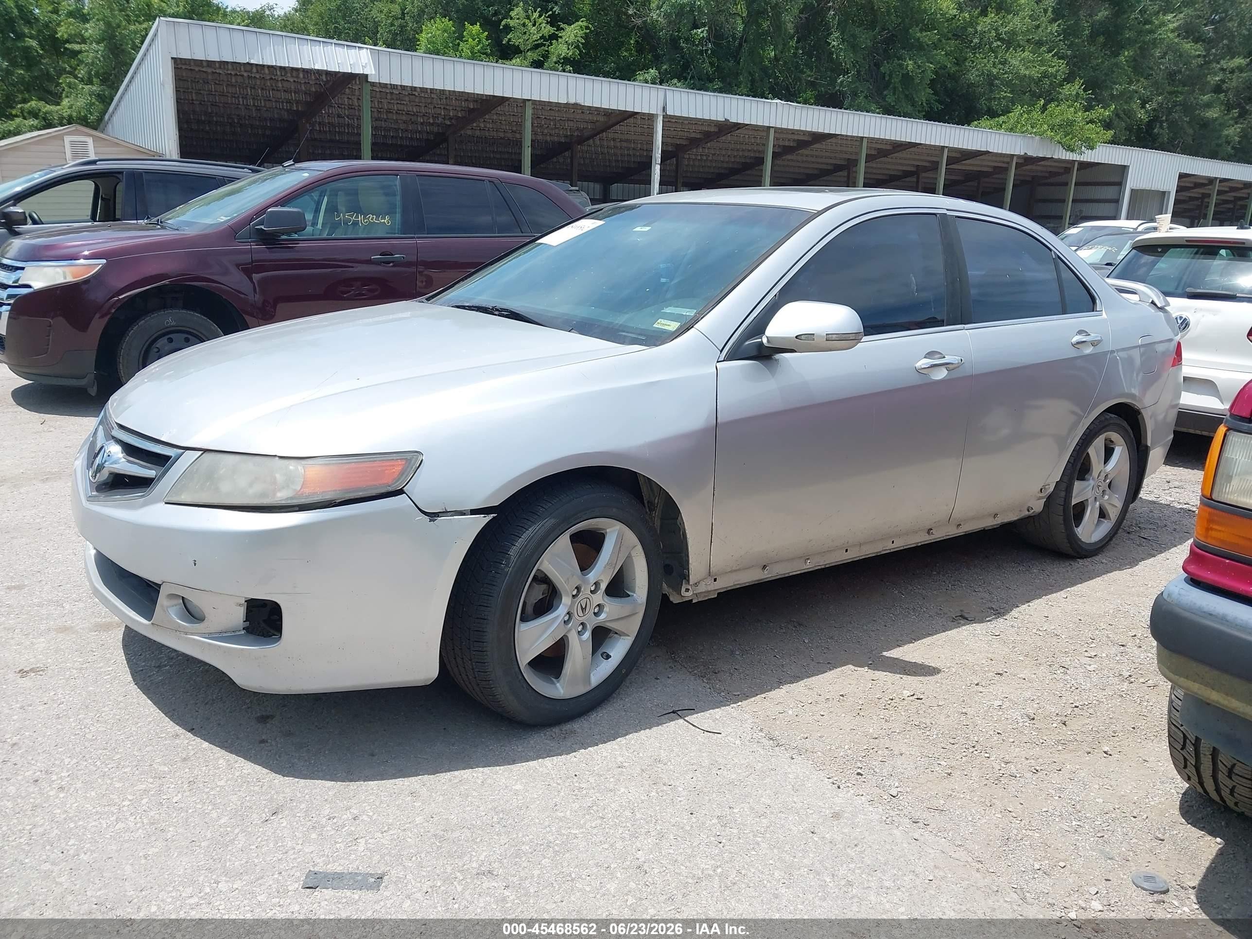 2006 Acura Tsx   Gray vin: JH4CL96976C038720