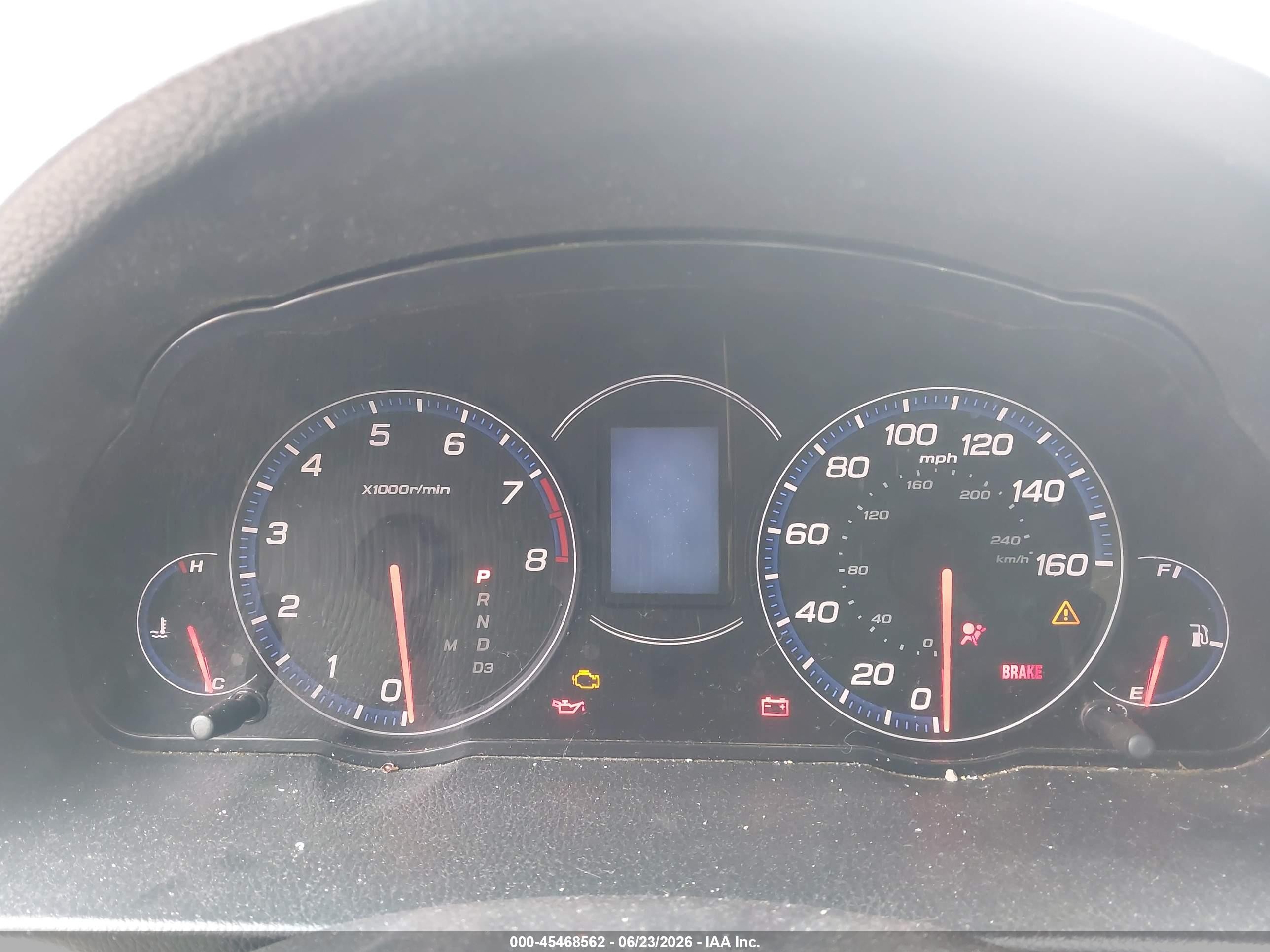 2006 Acura Tsx   Gray vin: JH4CL96976C038720