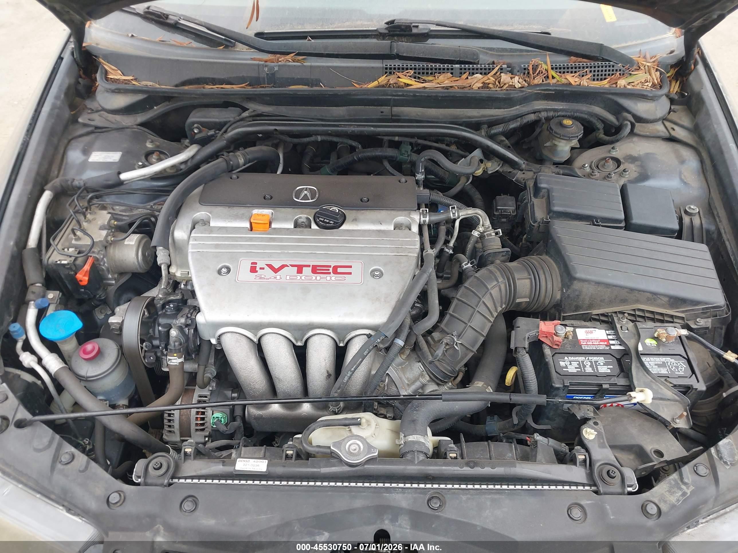 2007 Acura Tsx   Gray vin: JH4CL96977C009297
