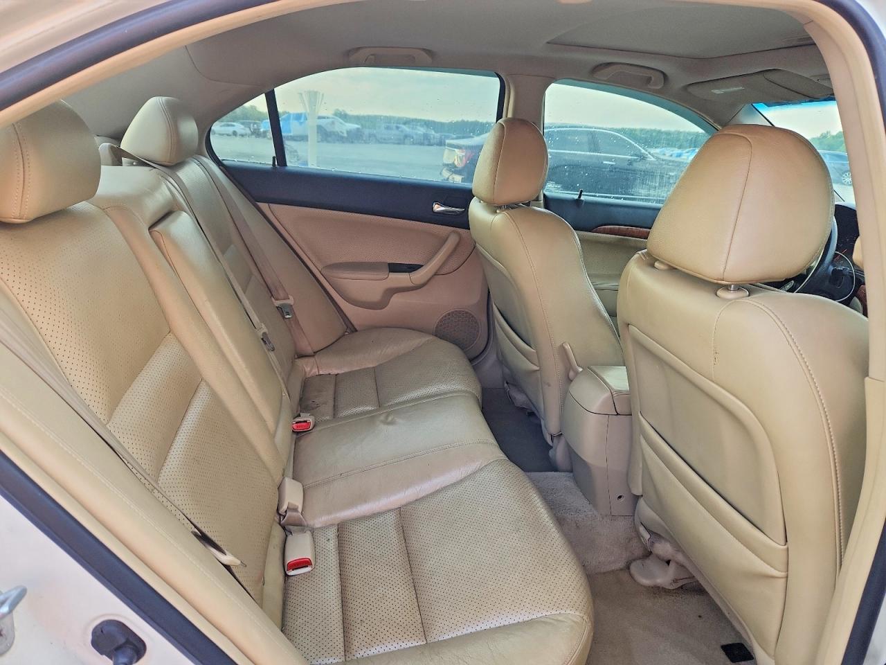 2007 Acura Tsx White vin: JH4CL96977C013298