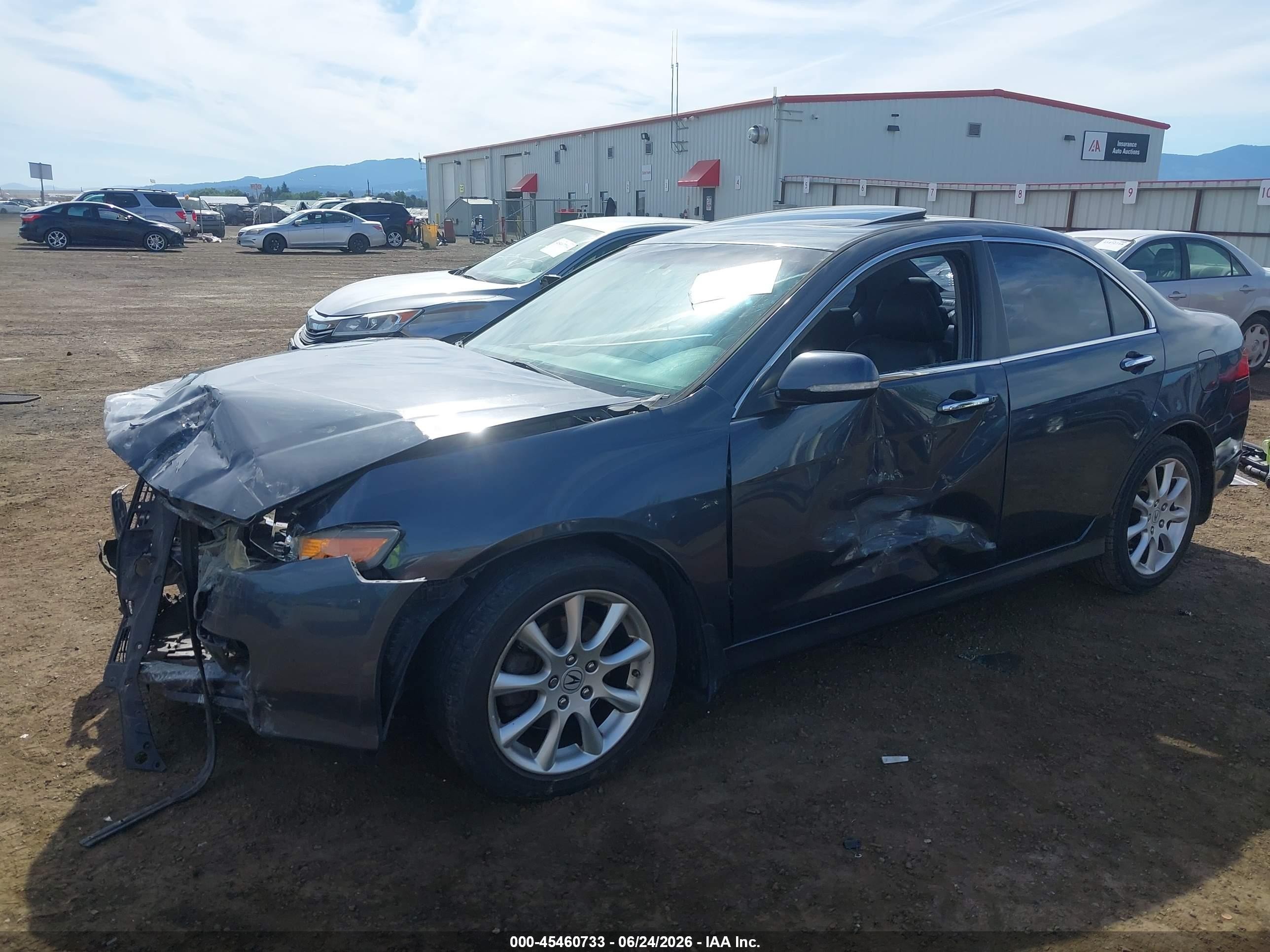 2008 Acura Tsx   Gray vin: JH4CL96978C001475