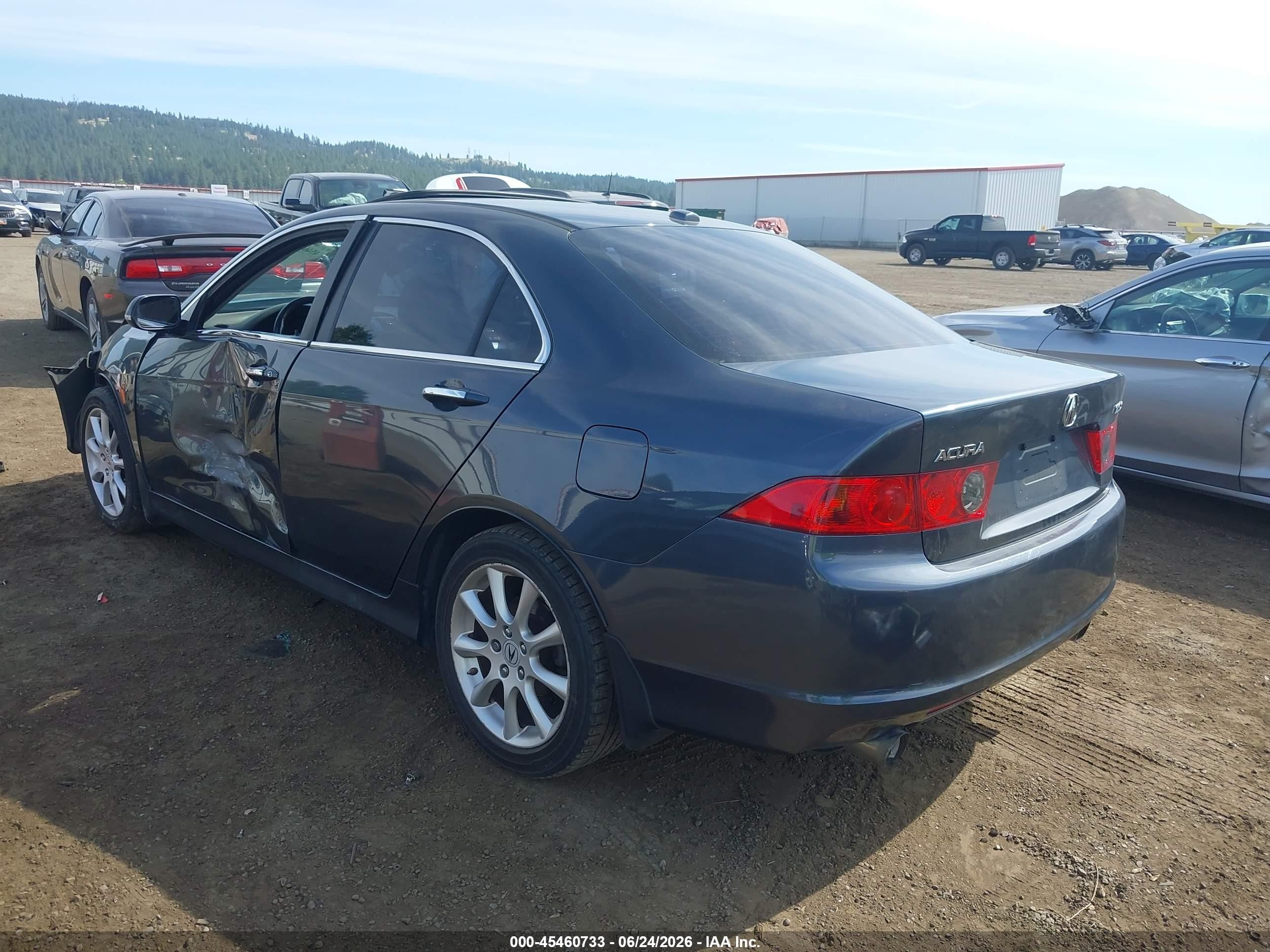2008 Acura Tsx   Gray vin: JH4CL96978C001475