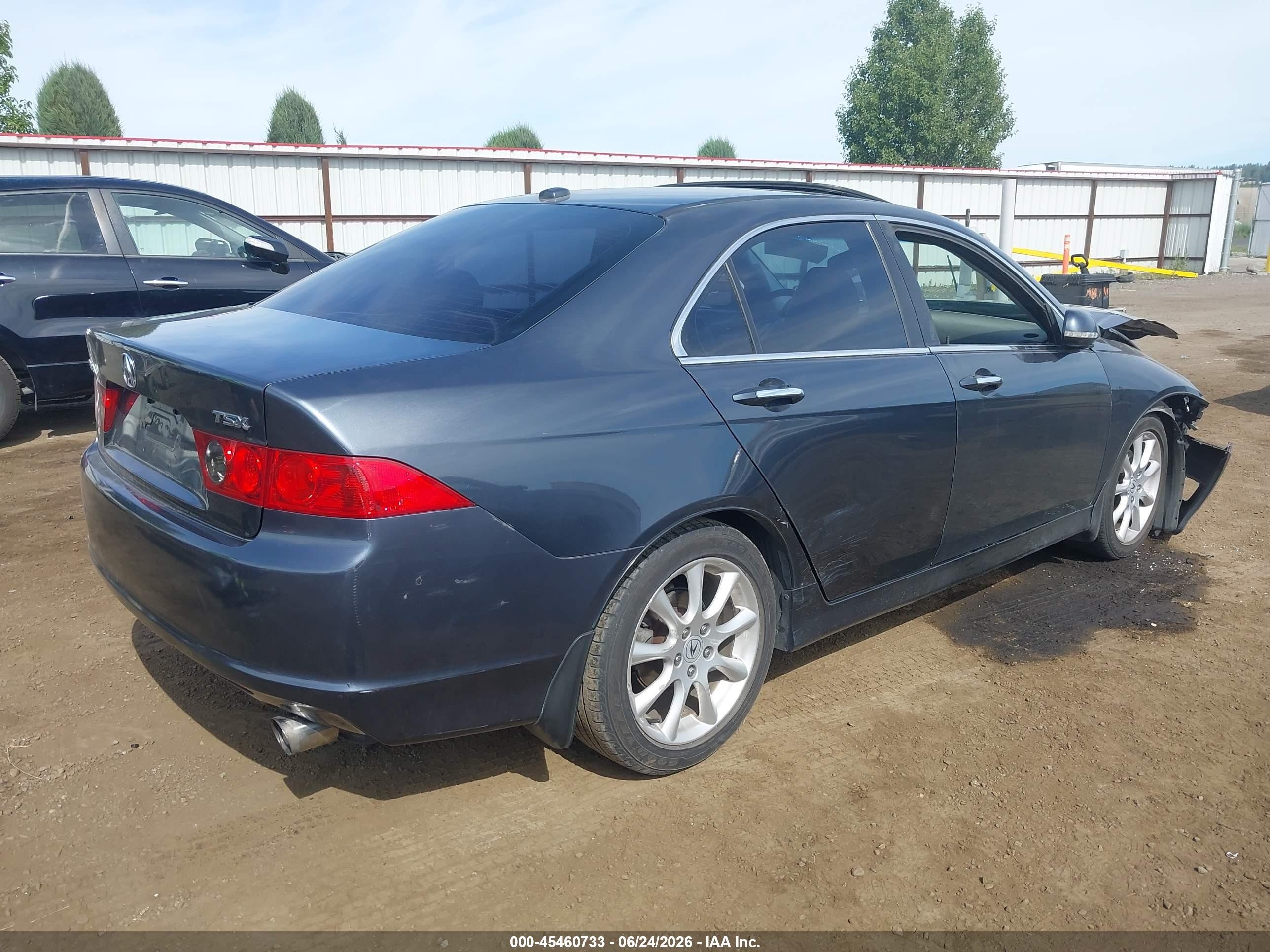 2008 Acura Tsx   Gray vin: JH4CL96978C001475