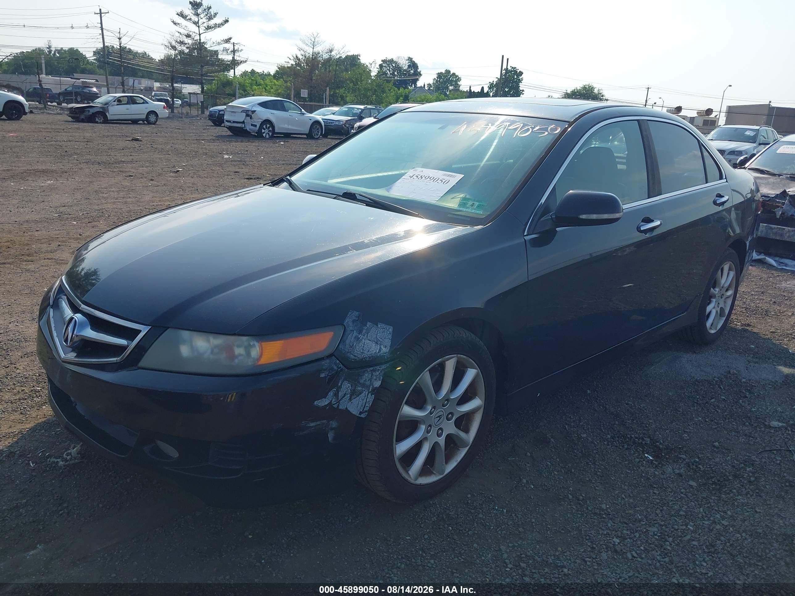 2008 Acura Tsx   Black vin: JH4CL96978C013254