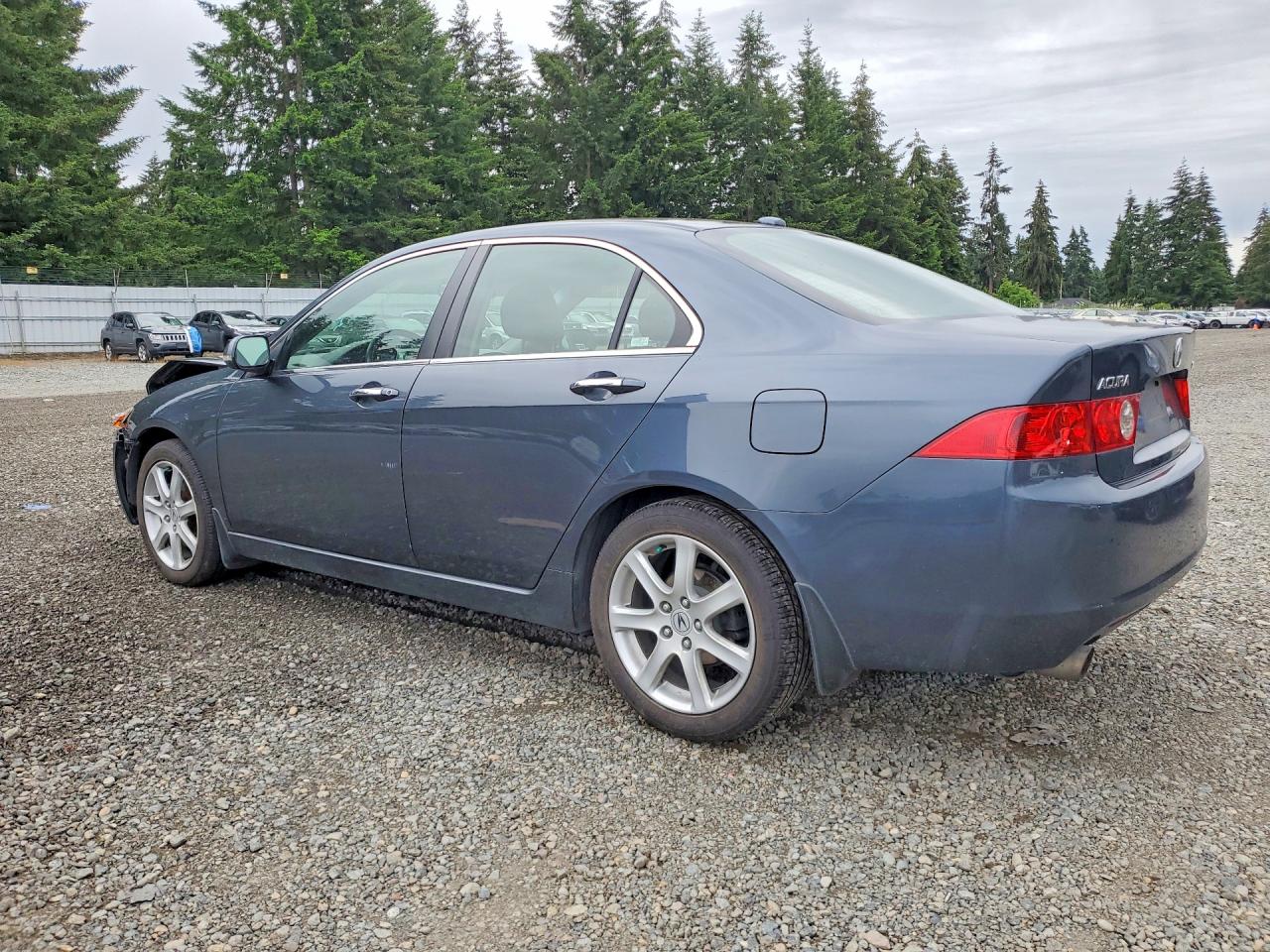 2005 Acura Tsx Gray vin: JH4CL96985C001626