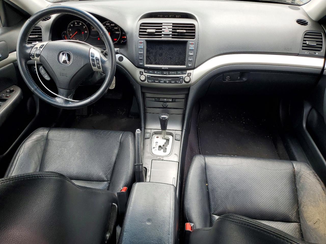 2005 Acura Tsx Gray vin: JH4CL96985C001626