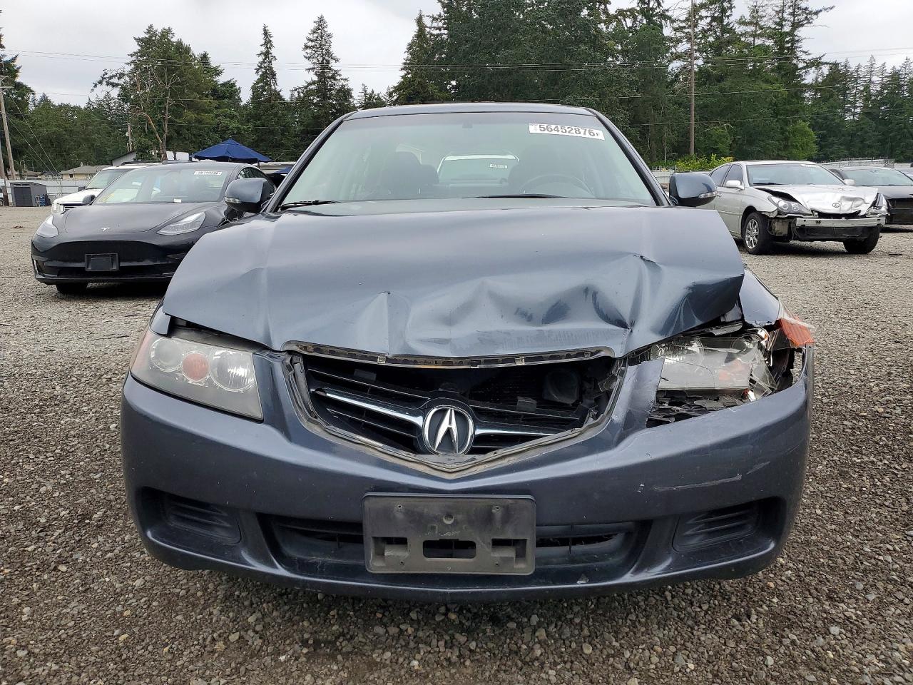 2005 Acura Tsx Gray vin: JH4CL96985C001626