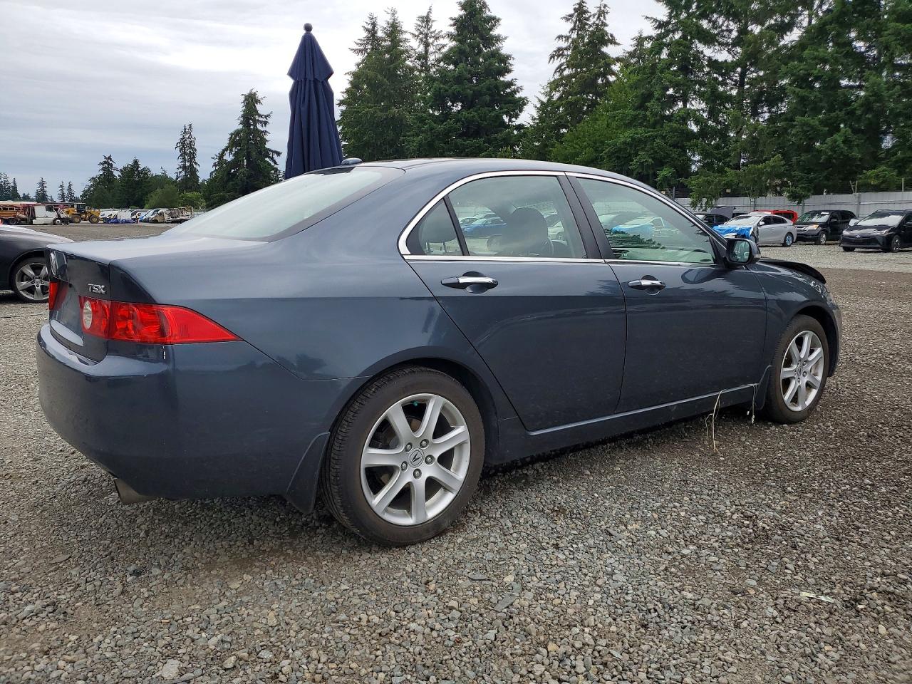 2005 Acura Tsx Gray vin: JH4CL96985C001626