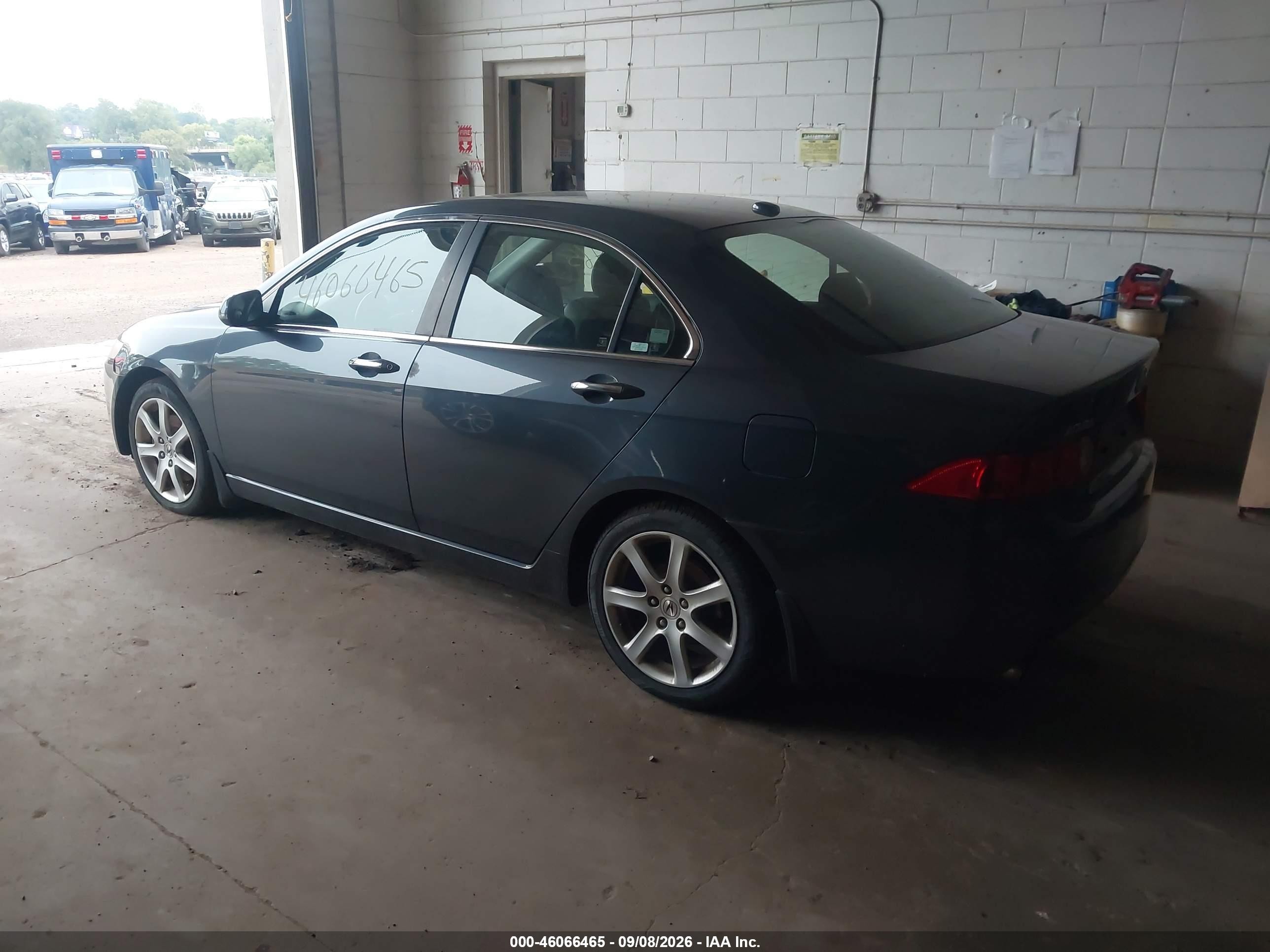 2005 Acura Tsx Gray vin: JH4CL96985C009869