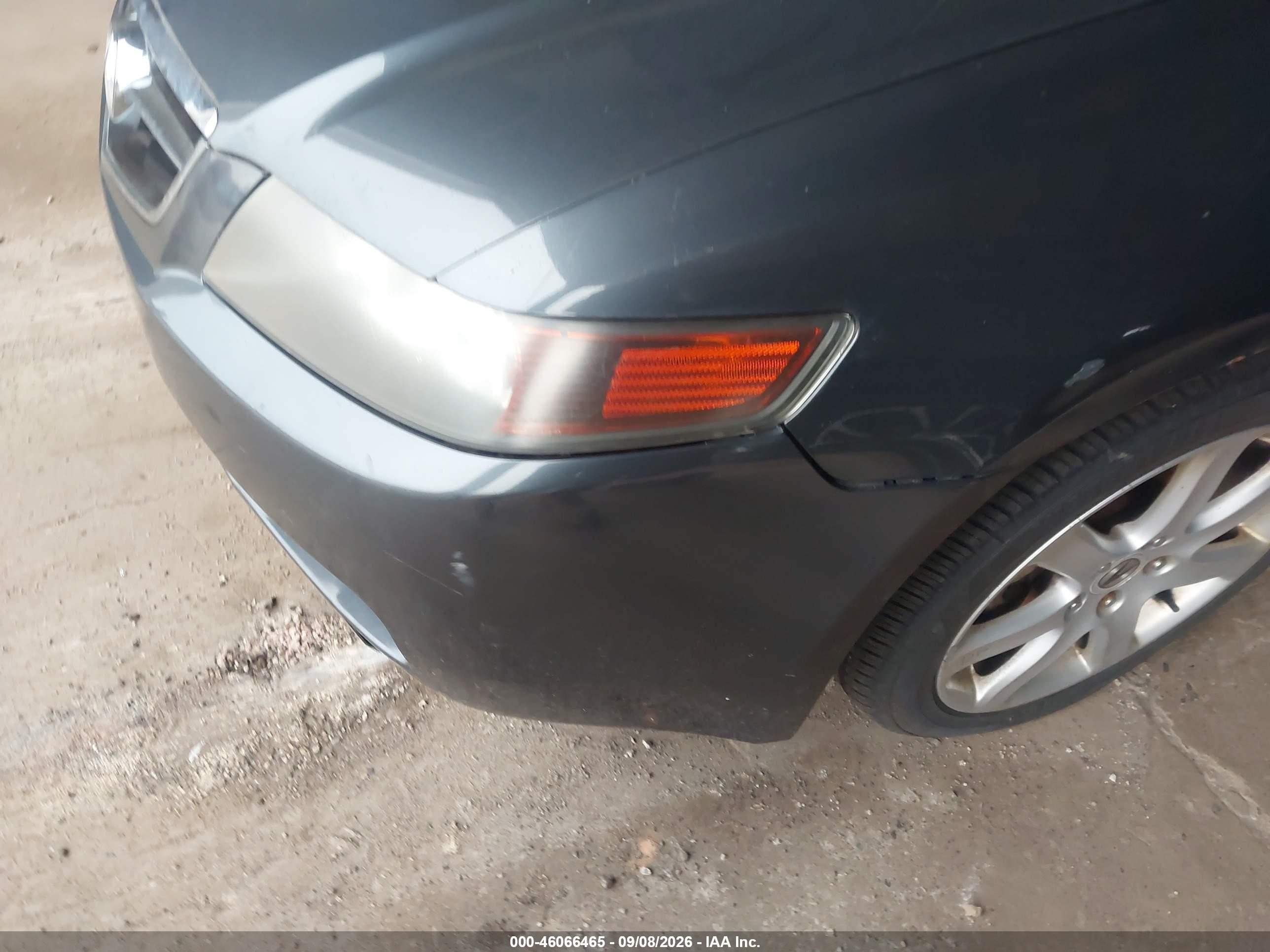 2005 Acura Tsx Gray vin: JH4CL96985C009869