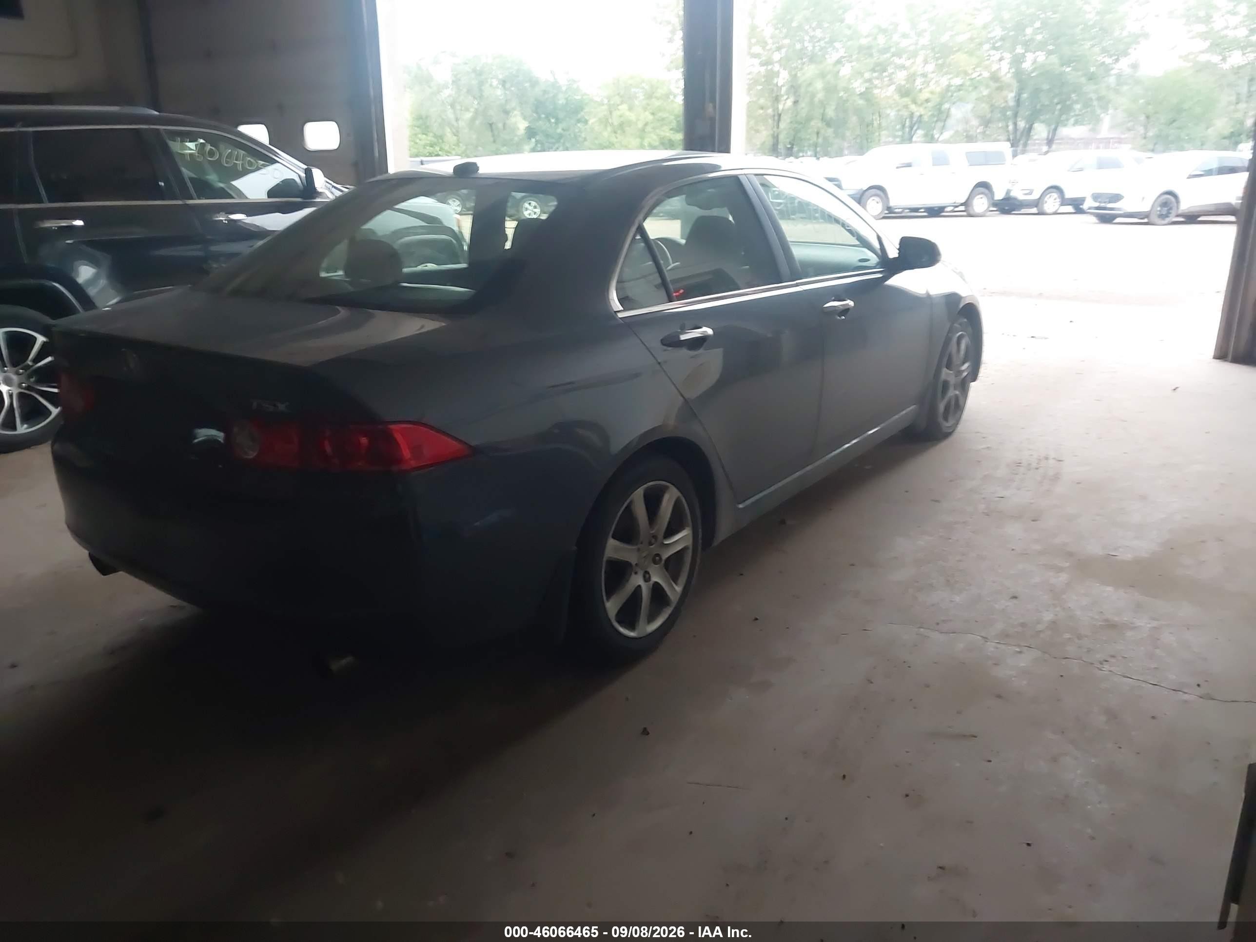 2005 Acura Tsx Gray vin: JH4CL96985C009869