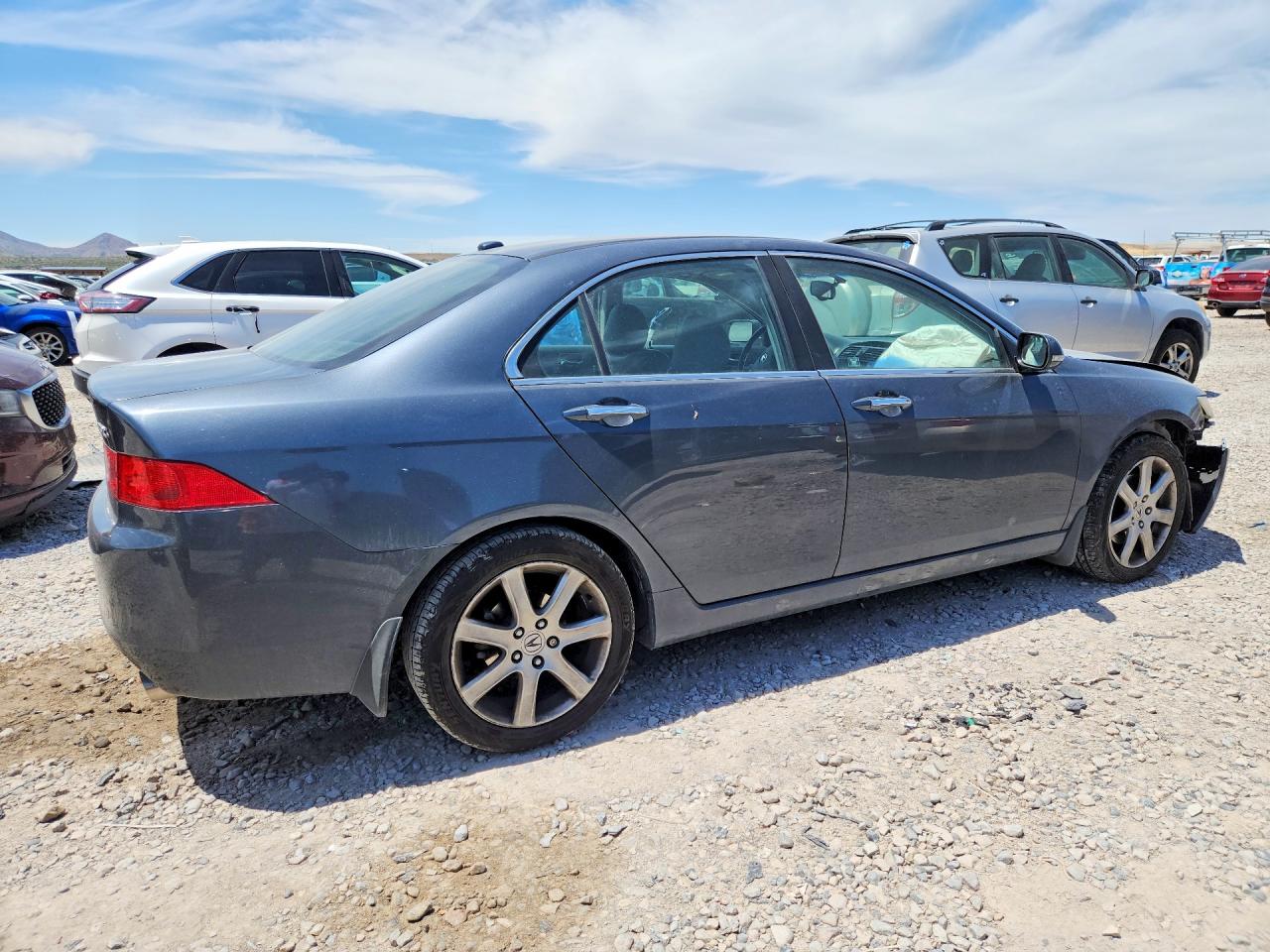 2005 Acura Tsx Gray vin: JH4CL96985C014893