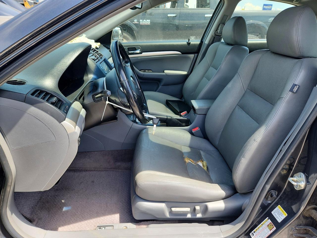 2005 Acura Tsx Gray vin: JH4CL96985C014893