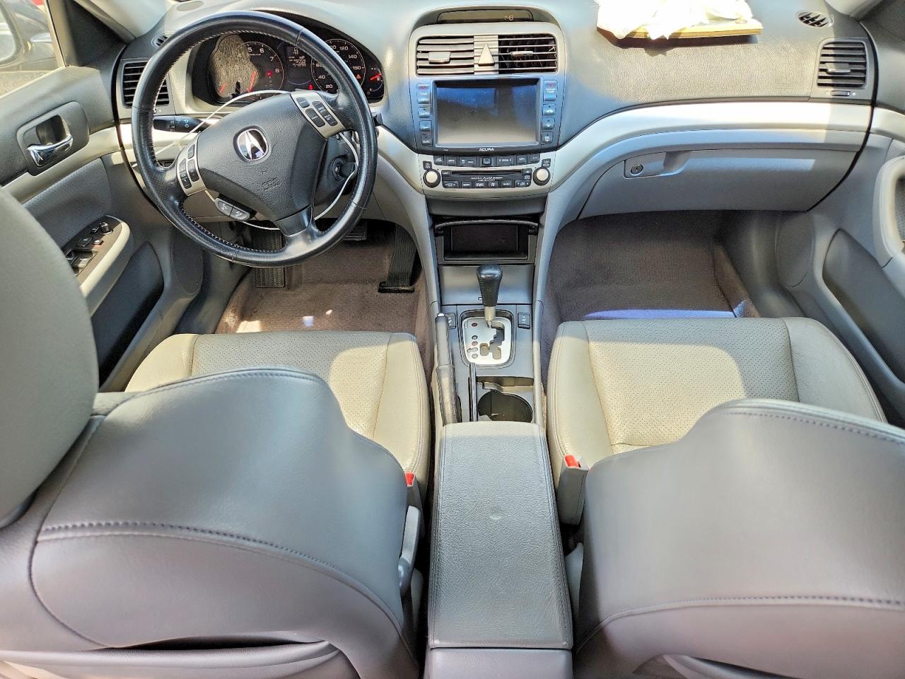 2005 Acura Tsx Gray vin: JH4CL96985C014893