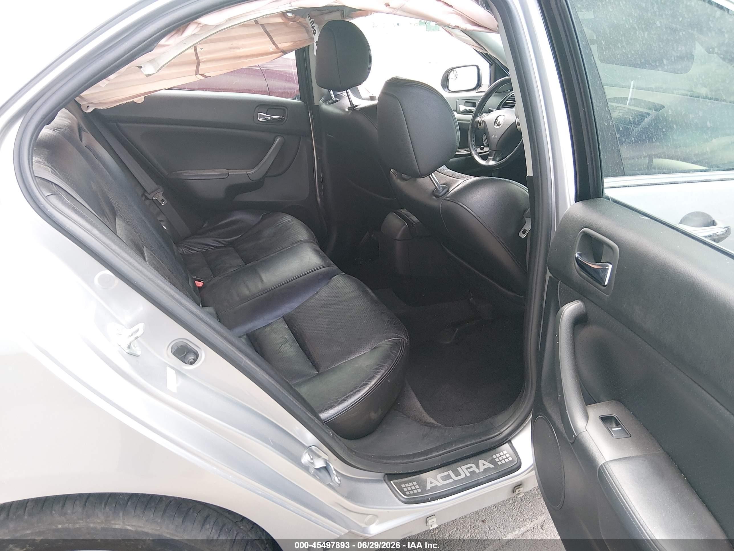 2005 Acura Tsx   Silver vin: JH4CL96985C024484