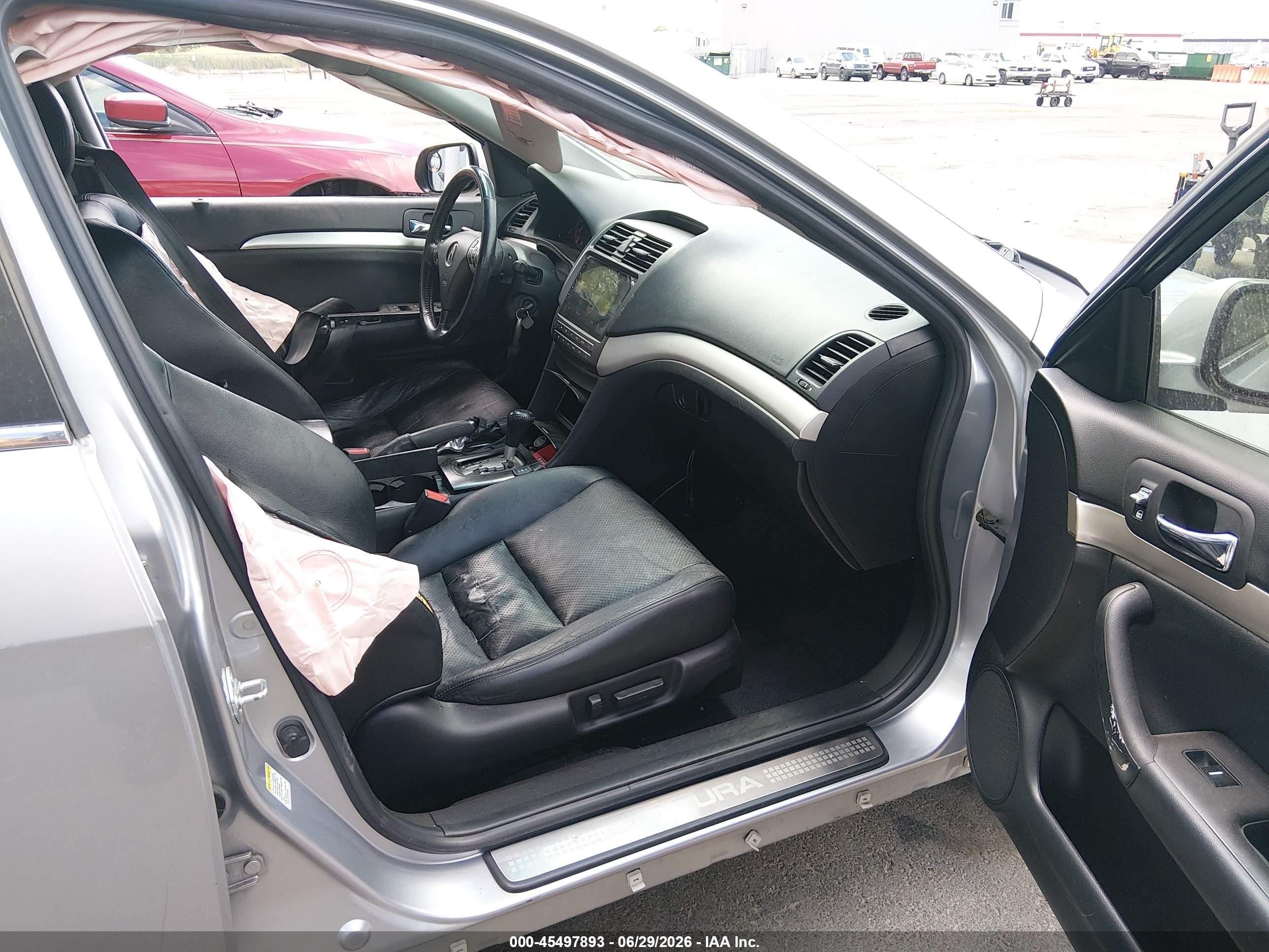 2005 Acura Tsx   Silver vin: JH4CL96985C024484