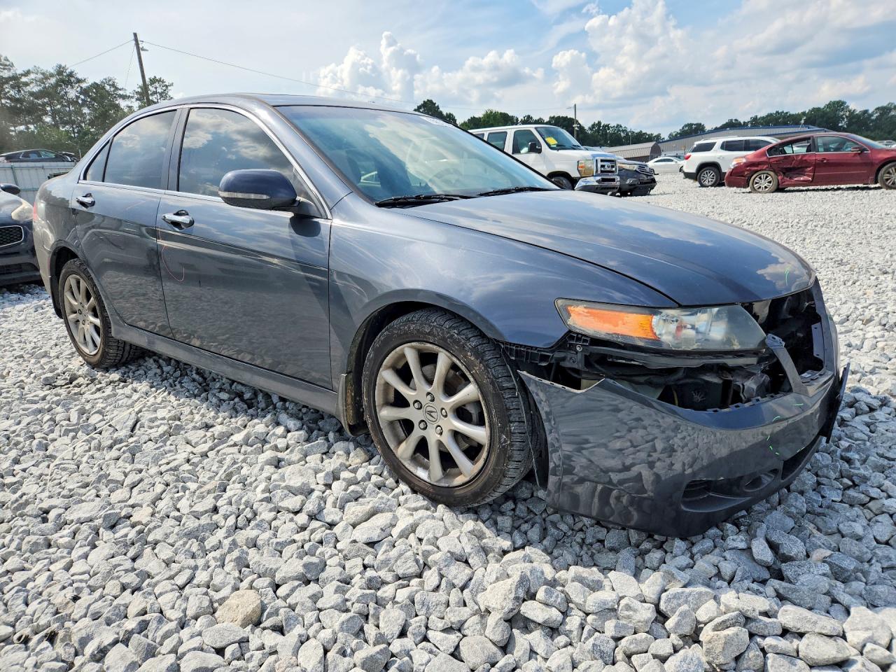 2006 Acura Tsx Gray vin: JH4CL96986C016273