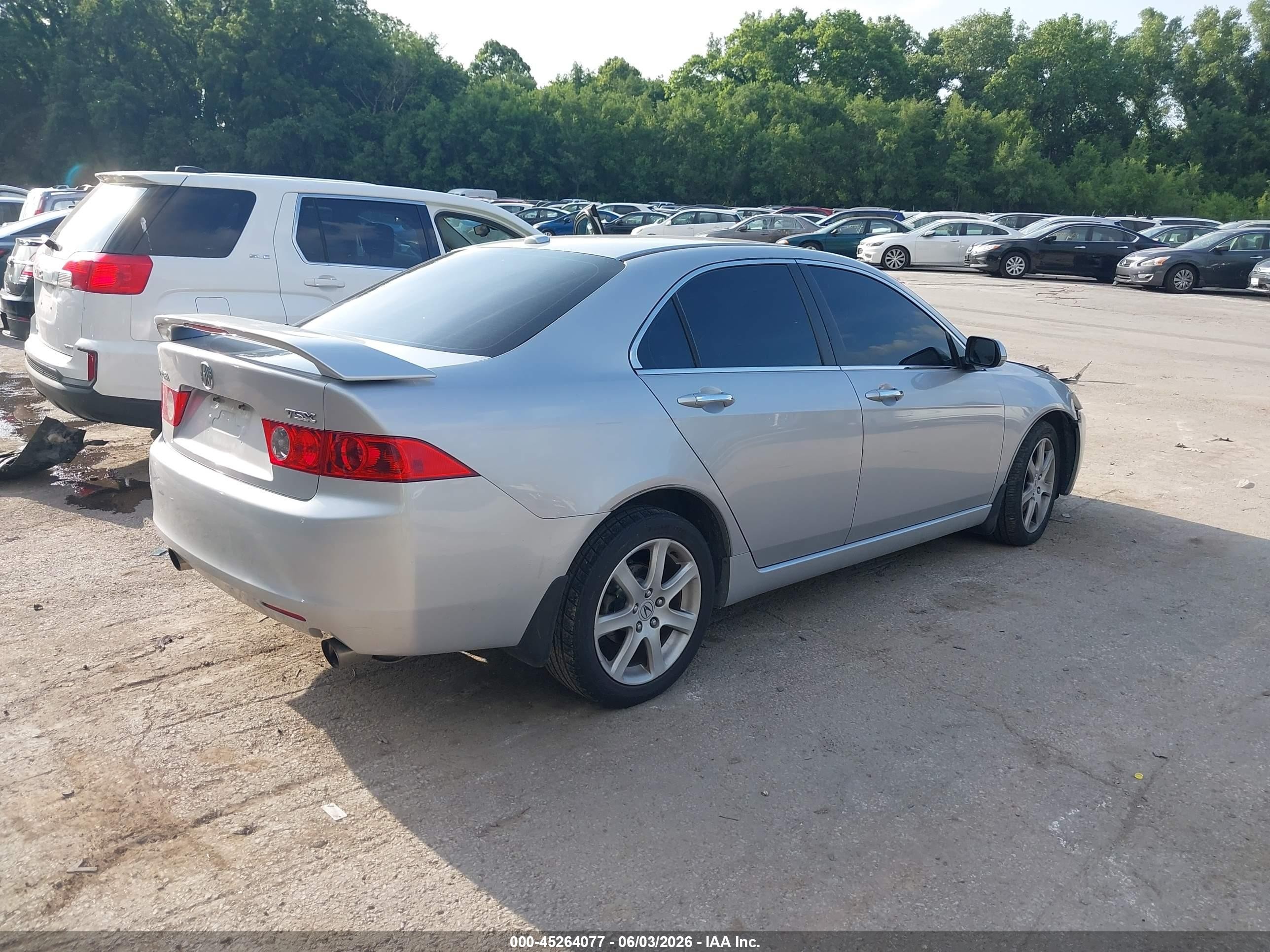 2005 Acura Tsx Base W/navigation (a5) Gray vin: JH4CL96995C000288
