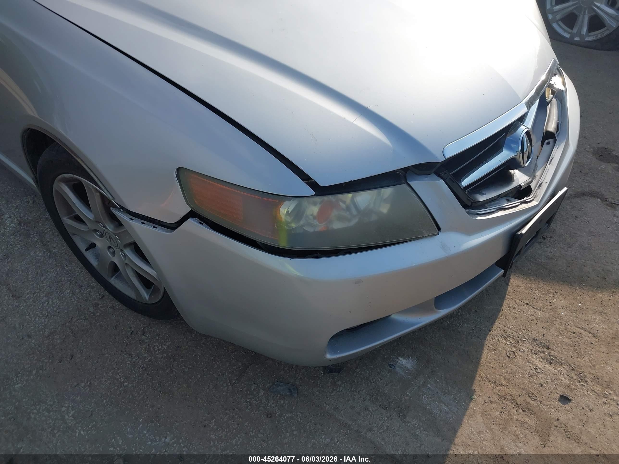 2005 Acura Tsx Base W/navigation (a5) Gray vin: JH4CL96995C000288