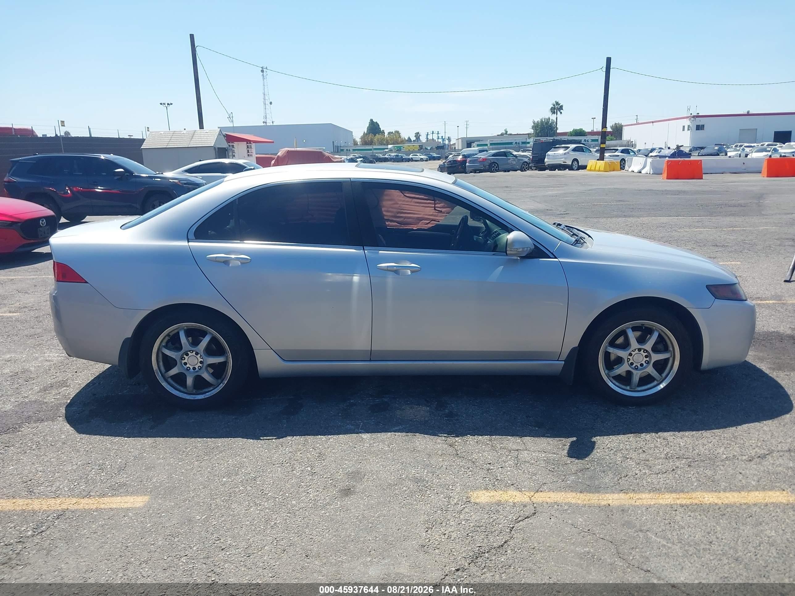 2005 Acura Tsx   Silver vin: JH4CL96995C001845