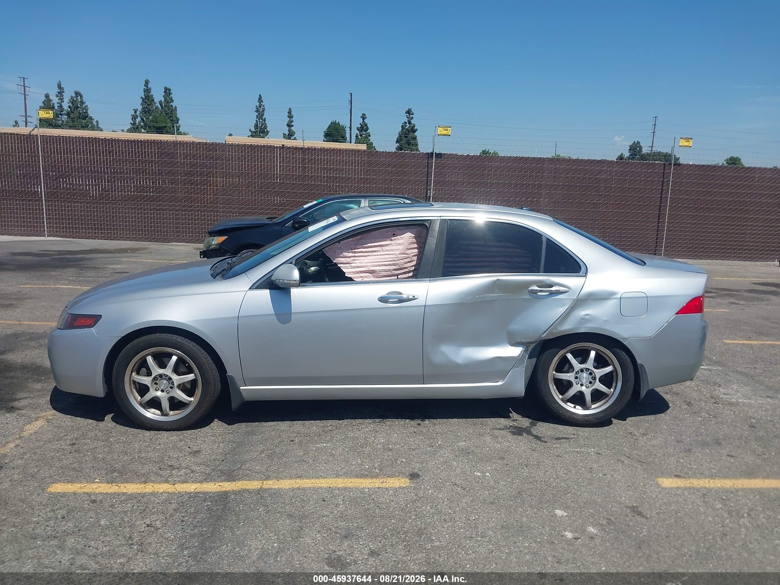 2005 Acura Tsx   Silver vin: JH4CL96995C001845