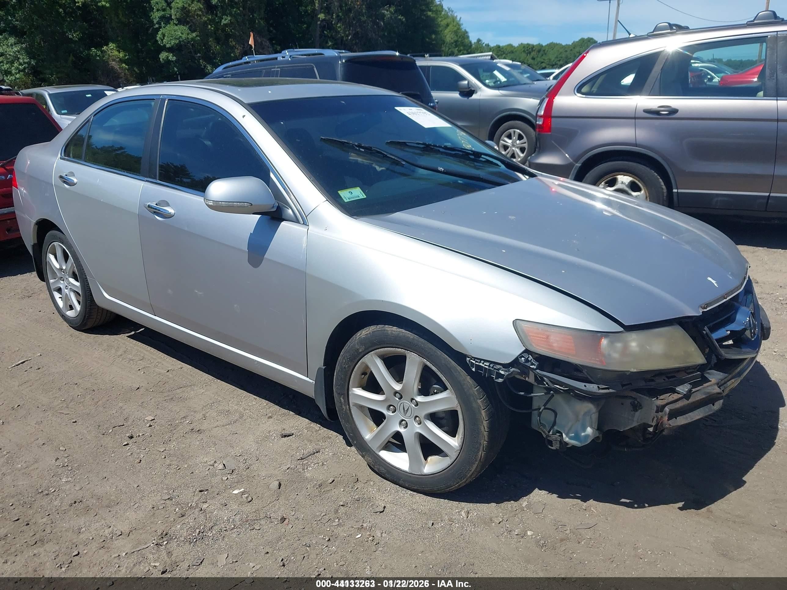 2005 Acura Tsx   Silver vin: JH4CL96995C016006