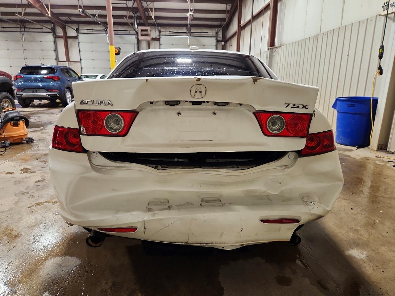 2006 Acura Tsx Белый vin: JH4CL96996C003807