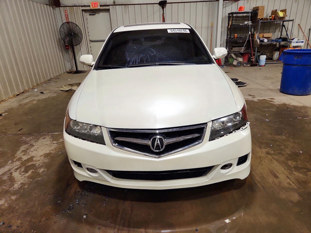 2006 Acura Tsx Белый vin: JH4CL96996C003807