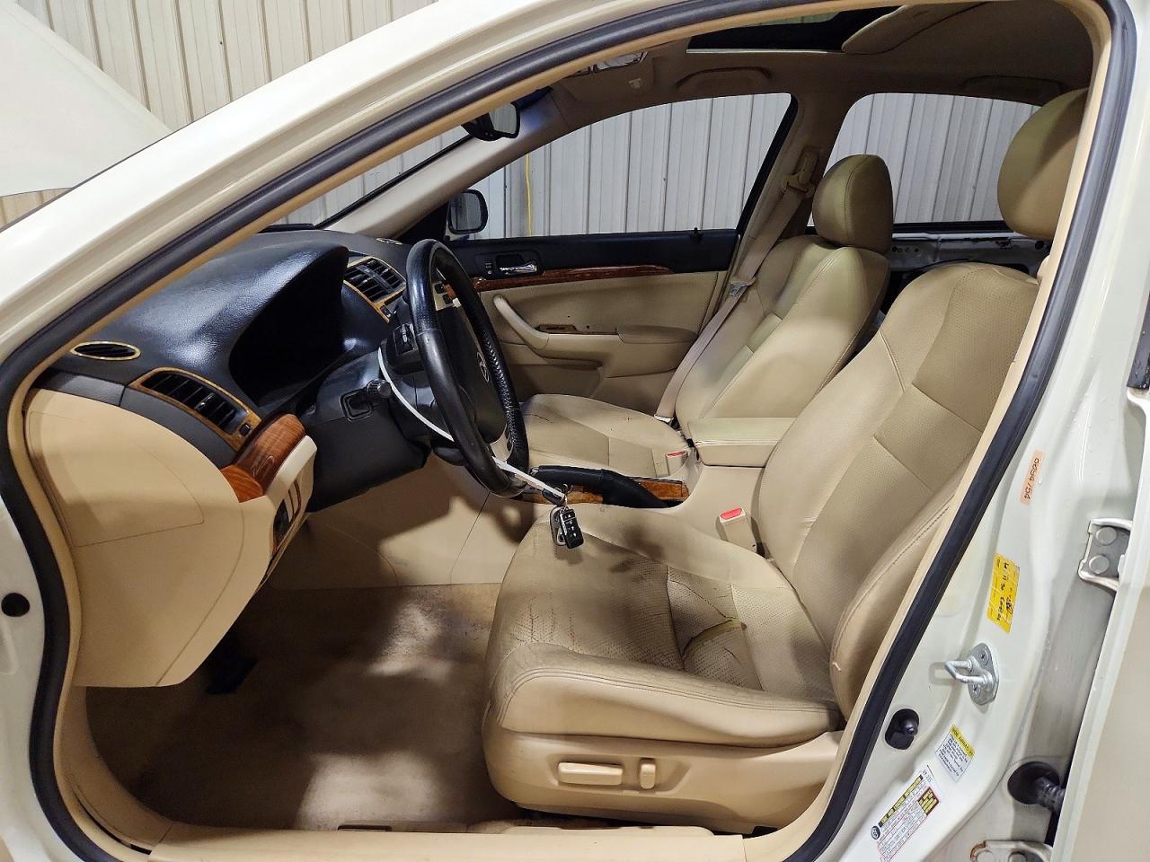 2006 Acura Tsx Белый vin: JH4CL96996C003807