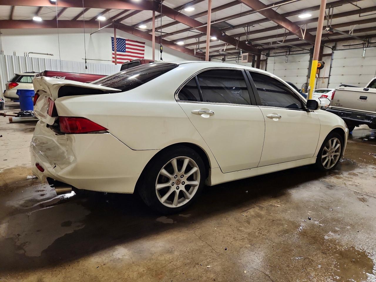 2006 Acura Tsx Белый vin: JH4CL96996C003807