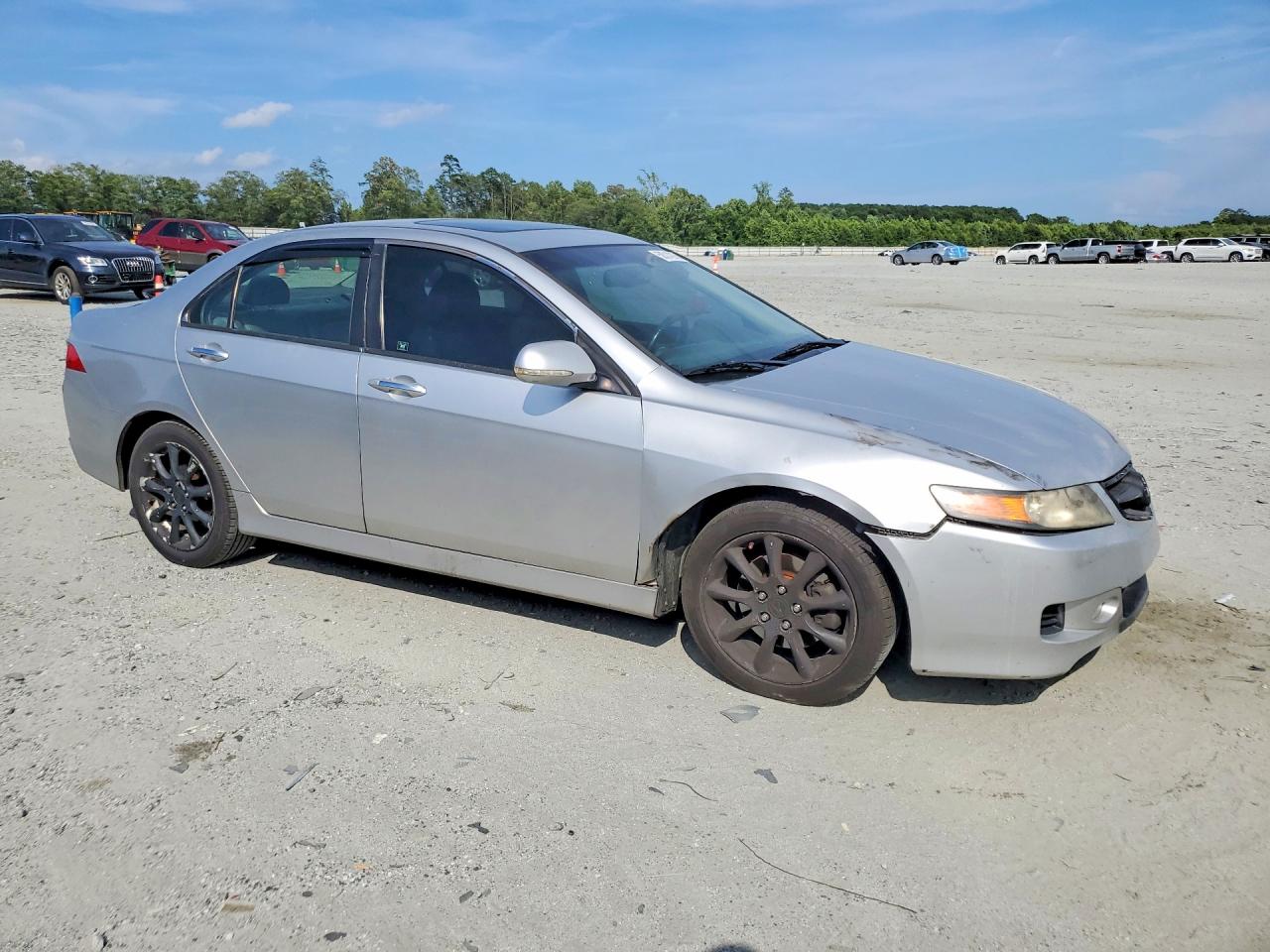 2007 Acura Tsx Серебряный vin: JH4CL96997C010760
