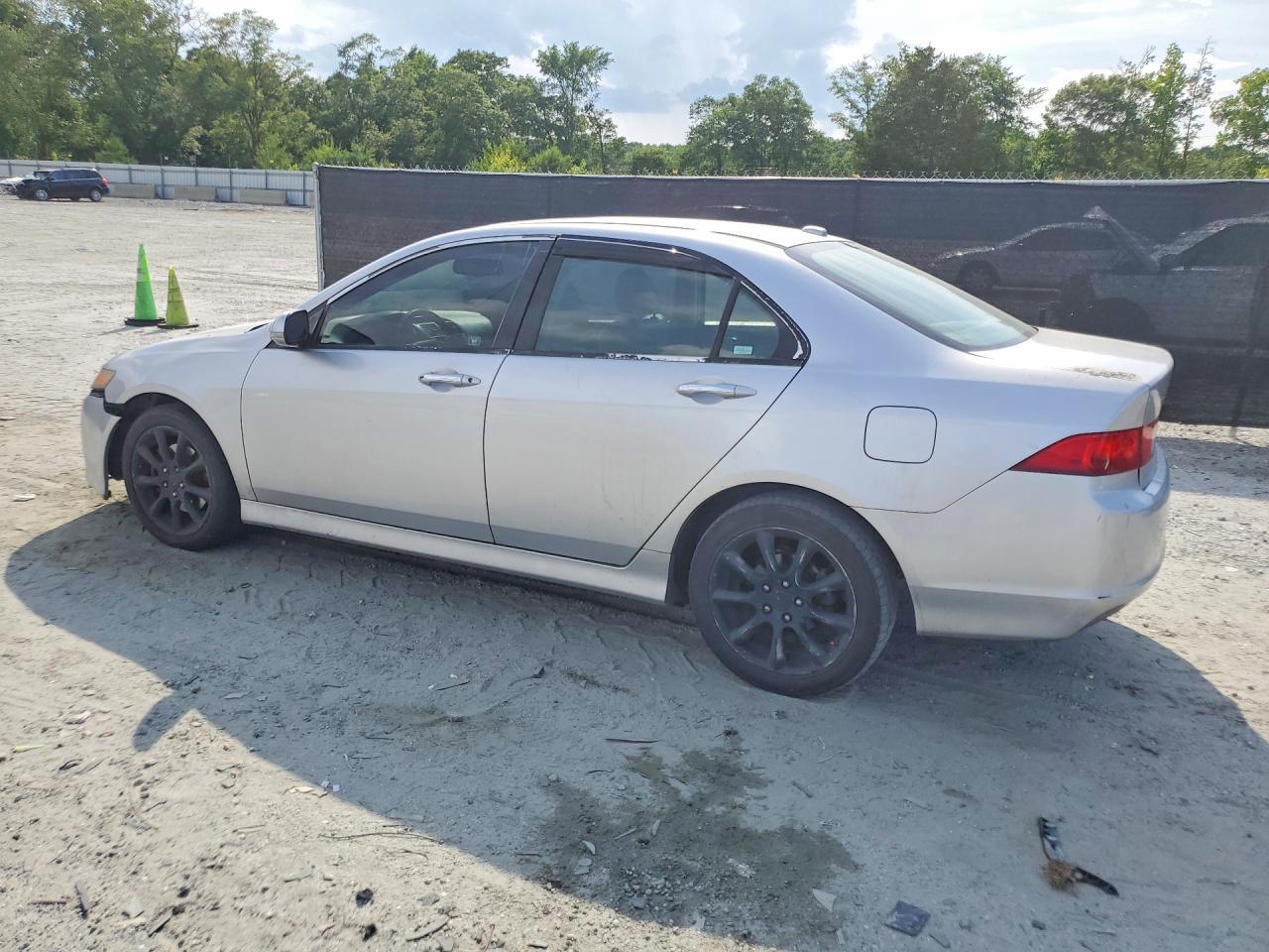 2007 Acura Tsx Серебряный vin: JH4CL96997C010760