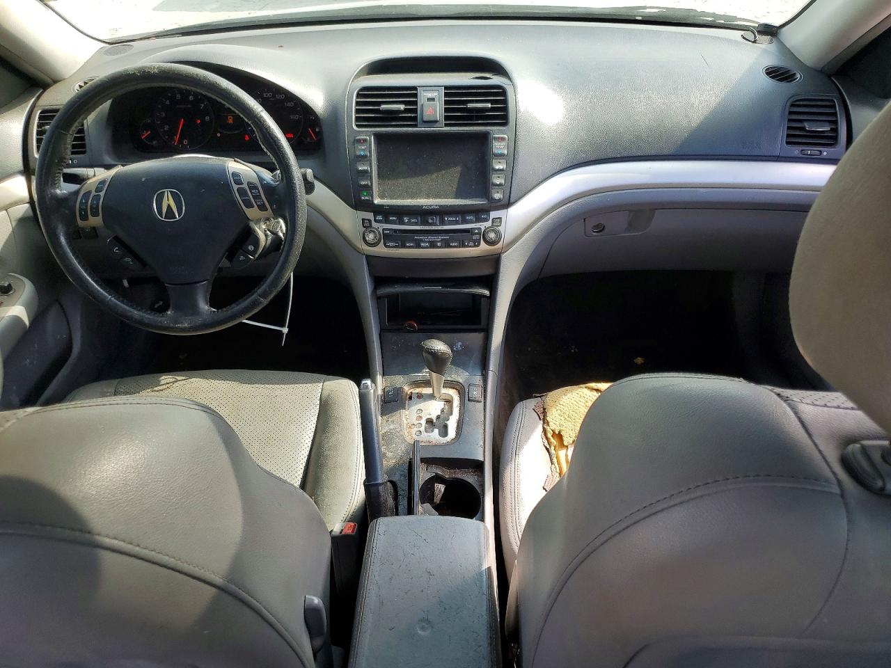 2007 Acura Tsx Серебряный vin: JH4CL96997C010760