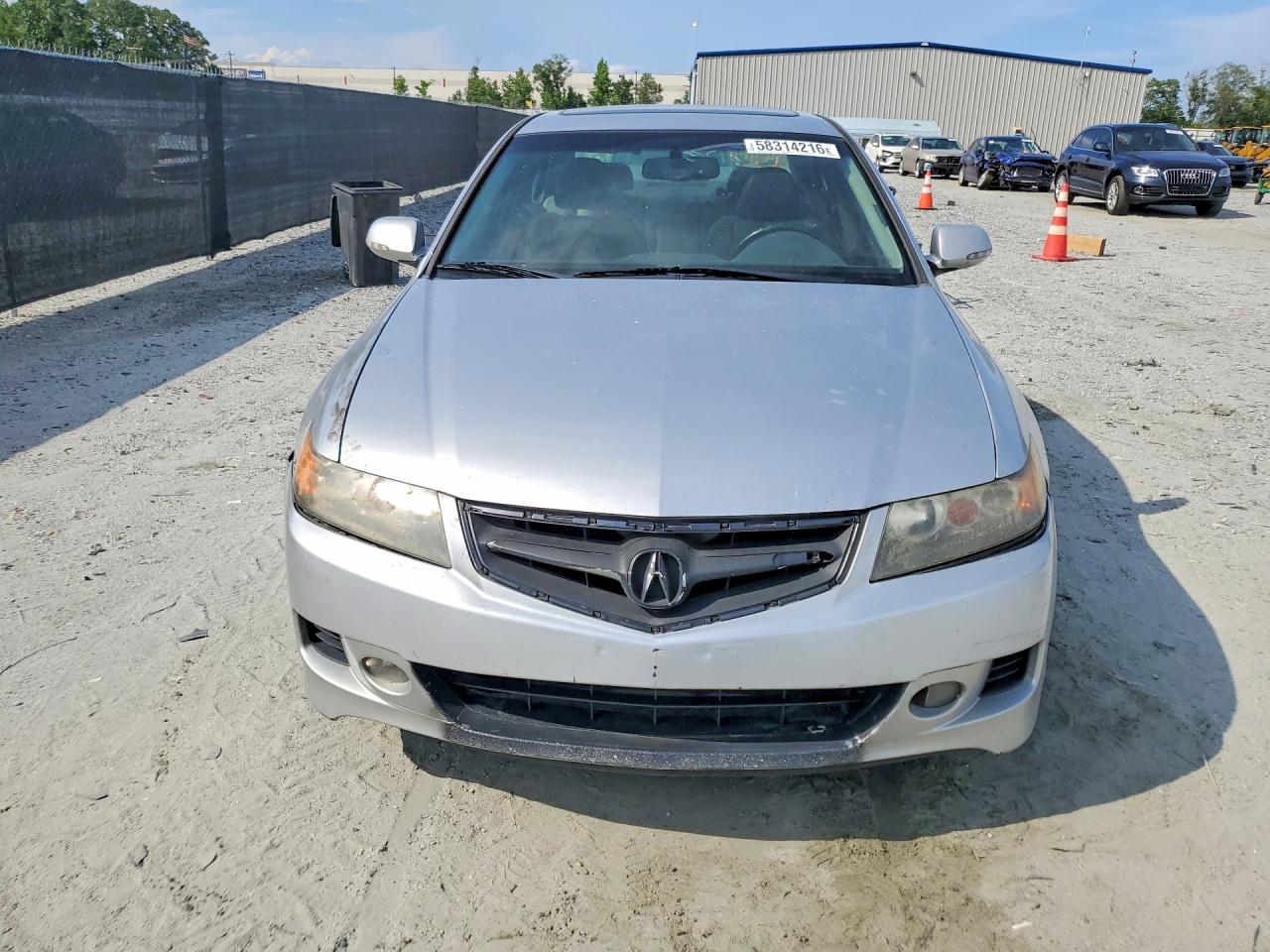2007 Acura Tsx Серебряный vin: JH4CL96997C010760