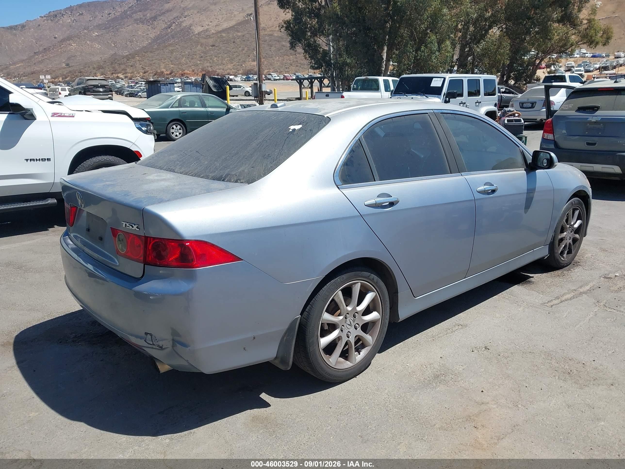 2007 Acura Tsx Серебряный vin: JH4CL96997C013481