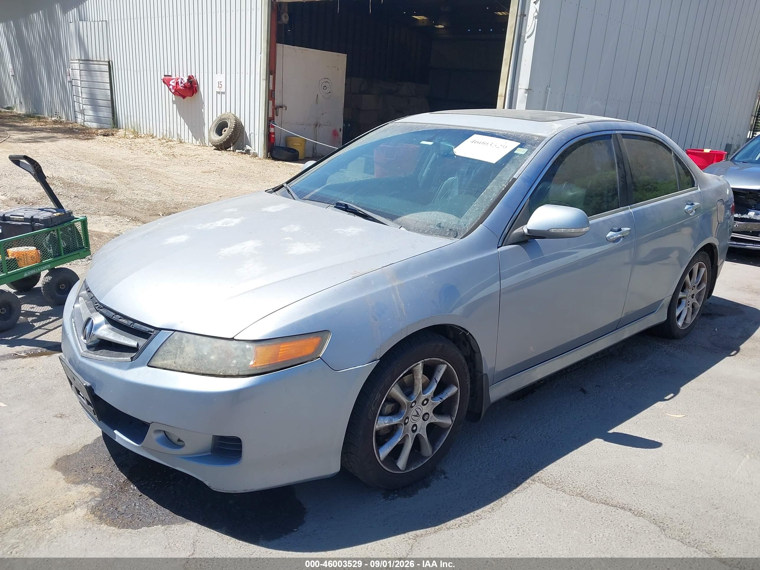 2007 Acura Tsx Серебряный vin: JH4CL96997C013481
