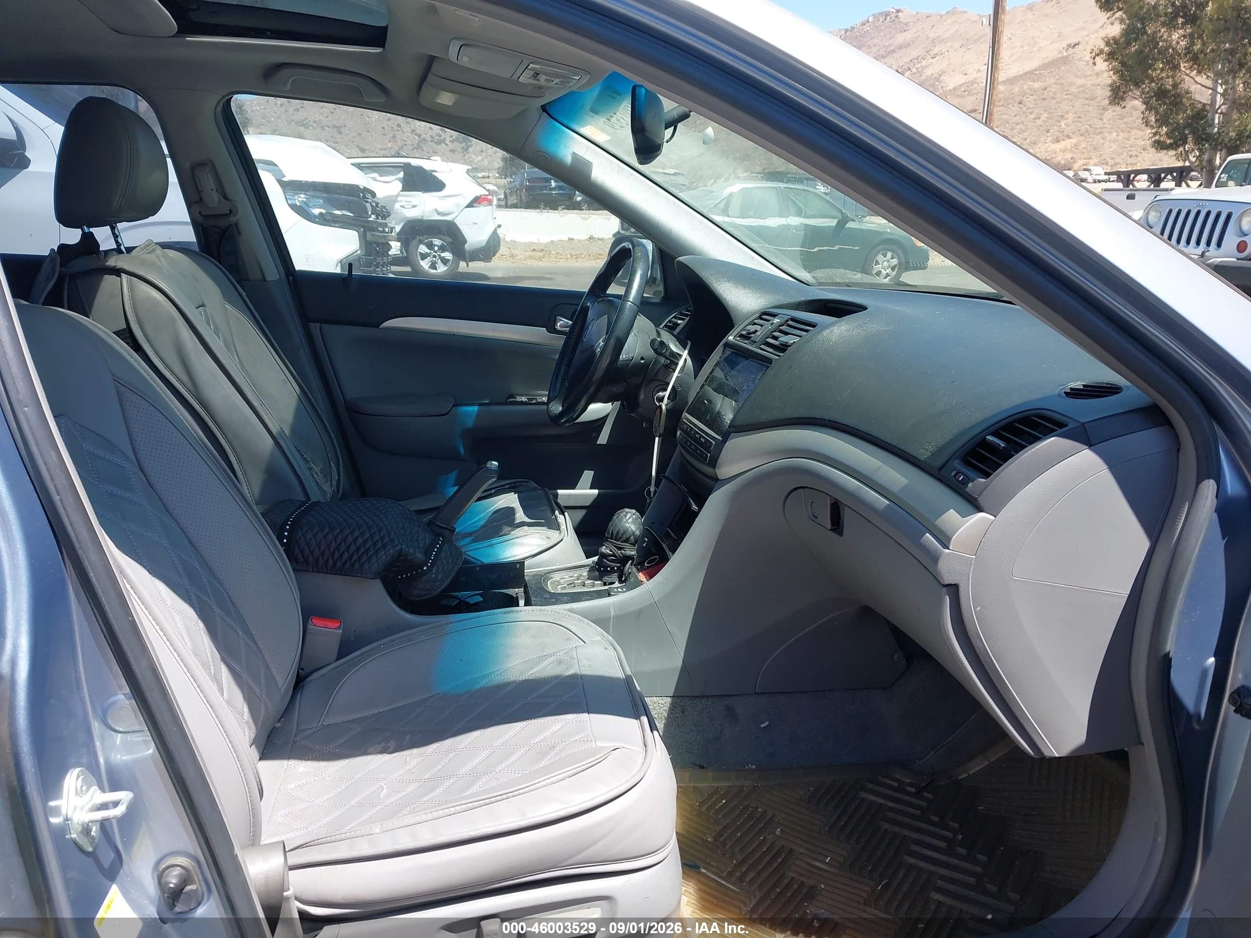 2007 Acura Tsx Серебряный vin: JH4CL96997C013481